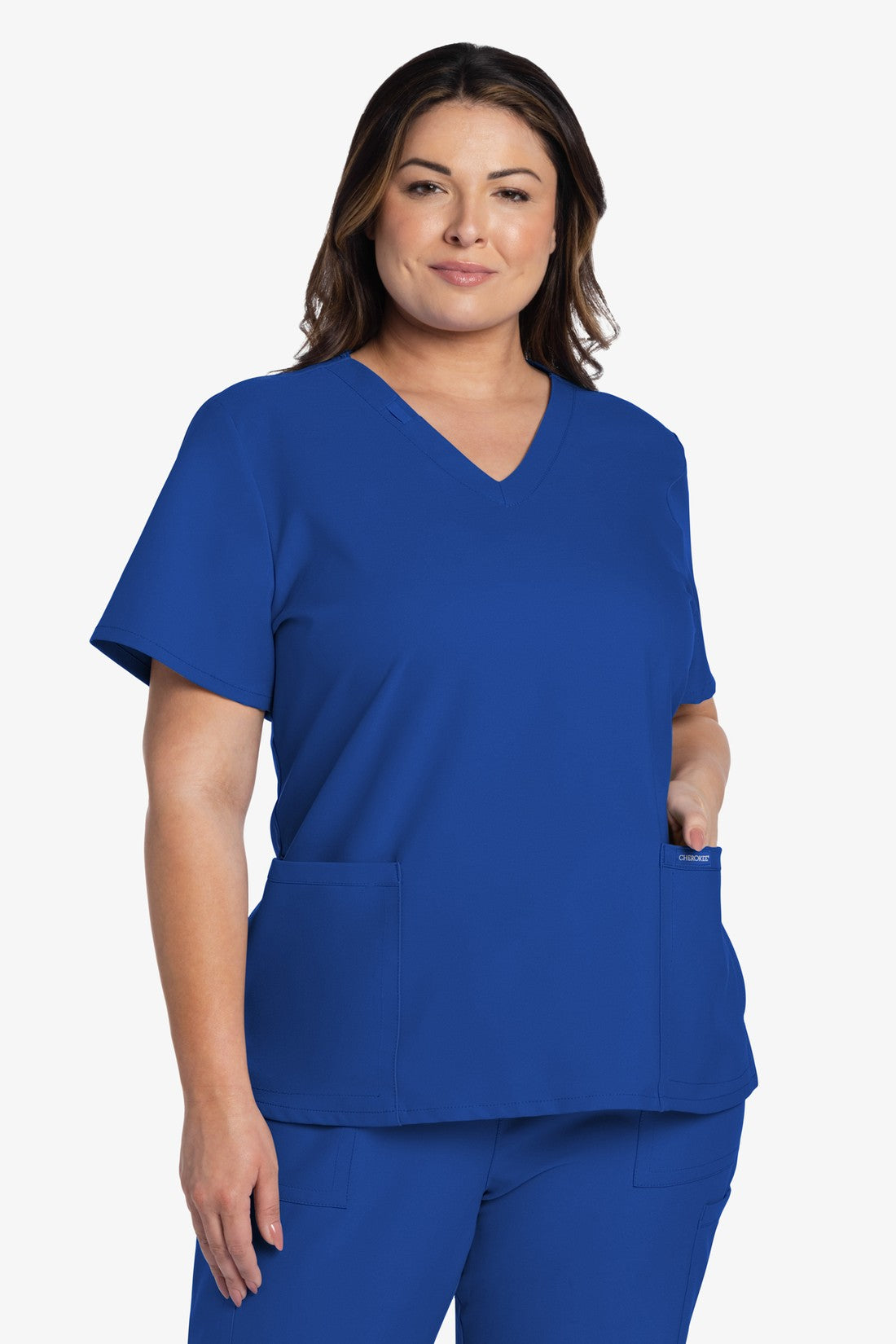 TOP MUJER CHEROKEE WW ORIGINALS ULTRA CK953A - AZUL REAL
