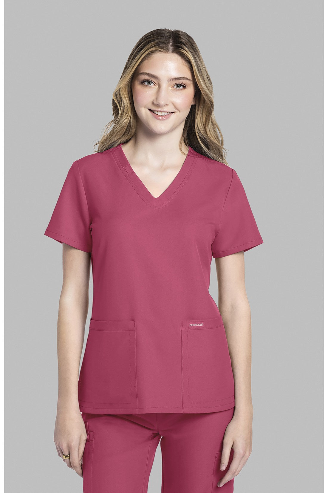 TOP MUJER CHEROKEE WW ORIGINALS ULTRA CK953A - ROSA OSCURO