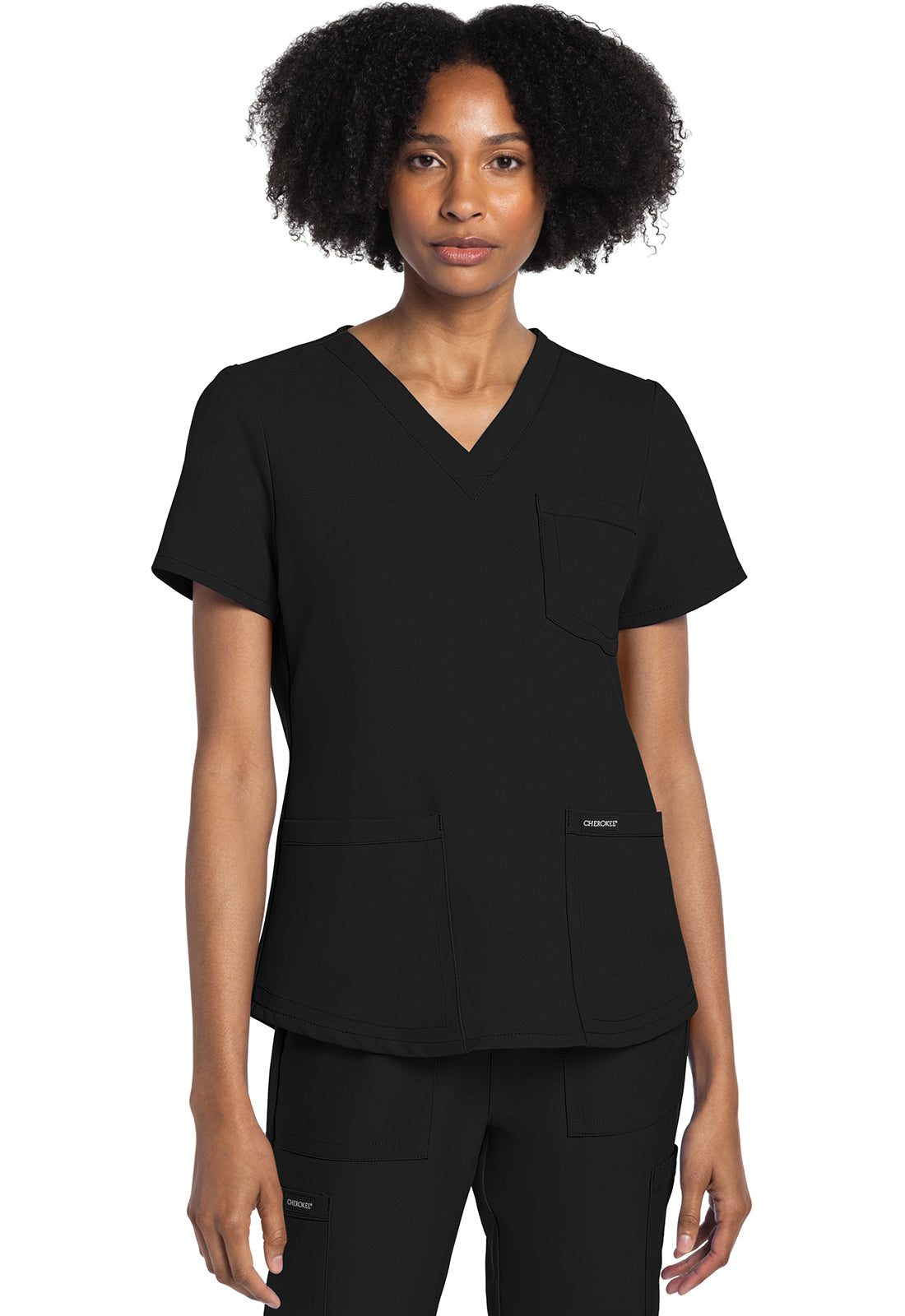 TOP MUJER CHEROKEE WW ORIGINALS ULTRA CK961A - NEGRO