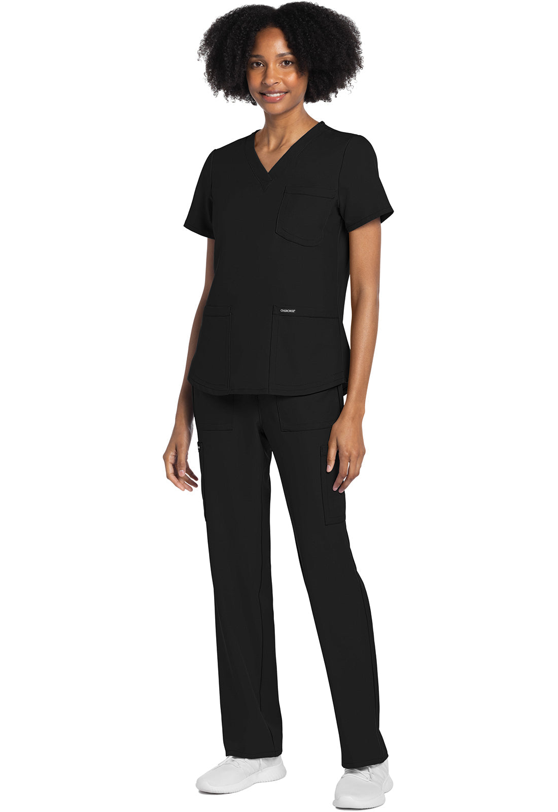SET TOP + PANTALÓN MUJER CHEROKEE WW ORIGINALS ULTRA CK961A.CK272A - NEGRO