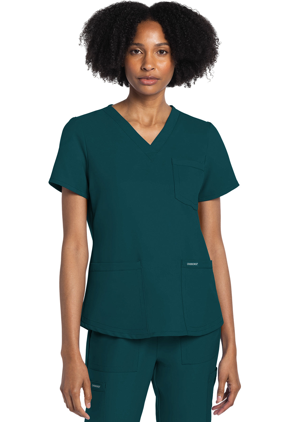 TOP MUJER CHEROKEE WW ORIGINALS ULTRA CK961A - AZUL CARIBE