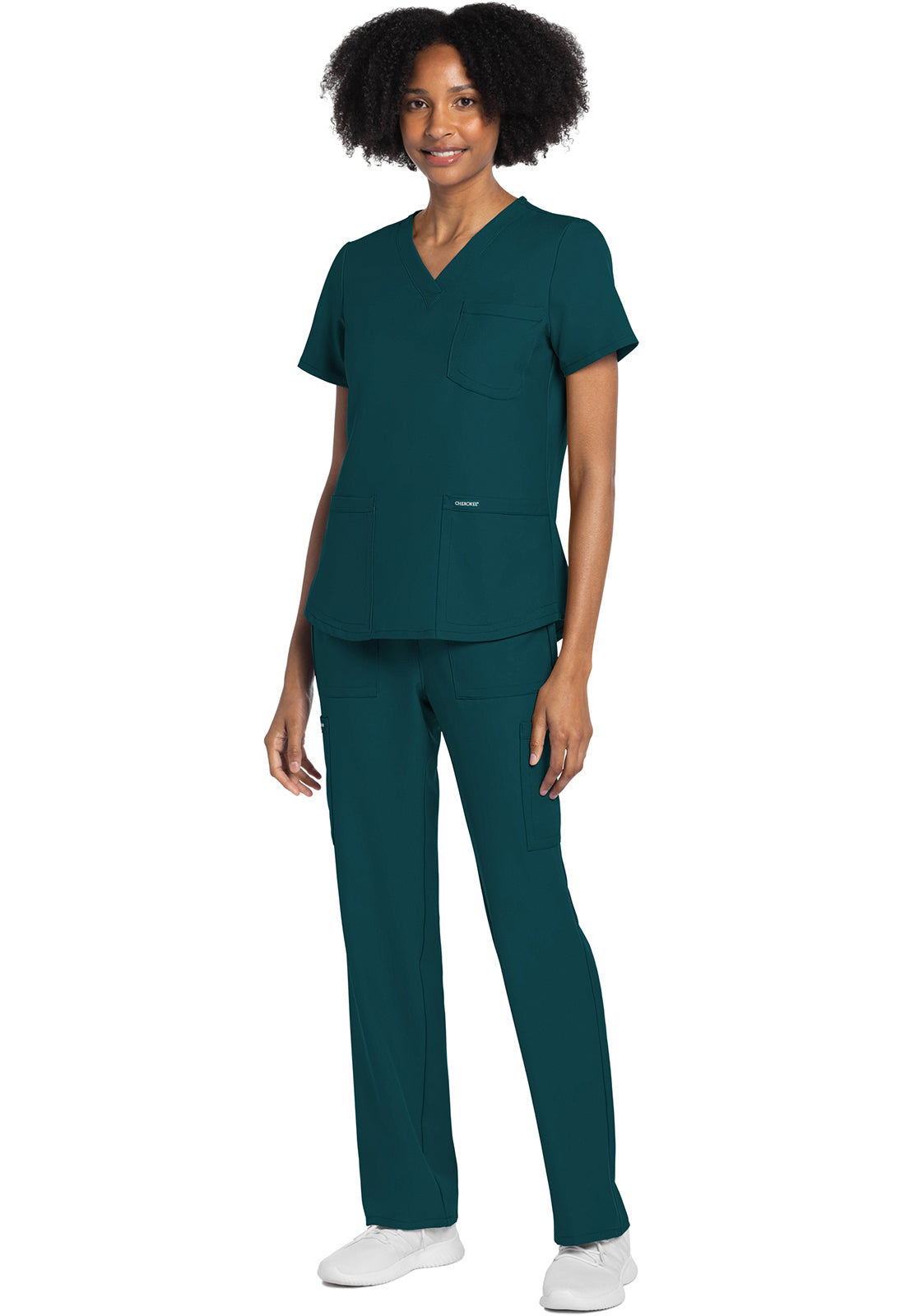 TOP MUJER CHEROKEE WW ORIGINALS ULTRA CK961A - AZUL CARIBE