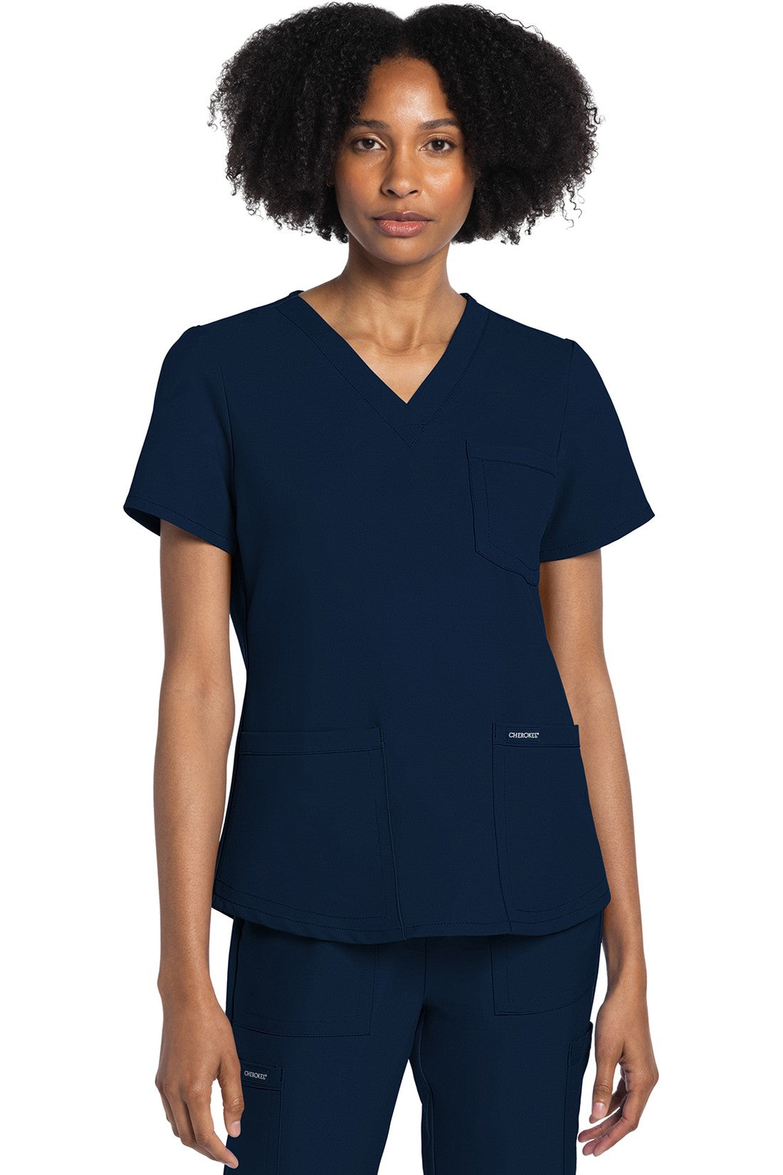 TOP MUJER CHEROKEE WW ORIGINALS ULTRA CK961A - AZUL NAVY
