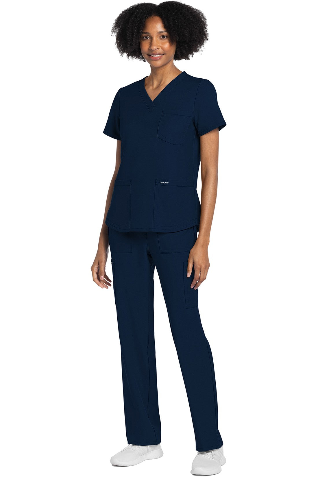SET TOP + PANTALÓN MUJER CHEROKEE WW ORIGINALS ULTRA CK961A.CK272A - AZUL NAVY