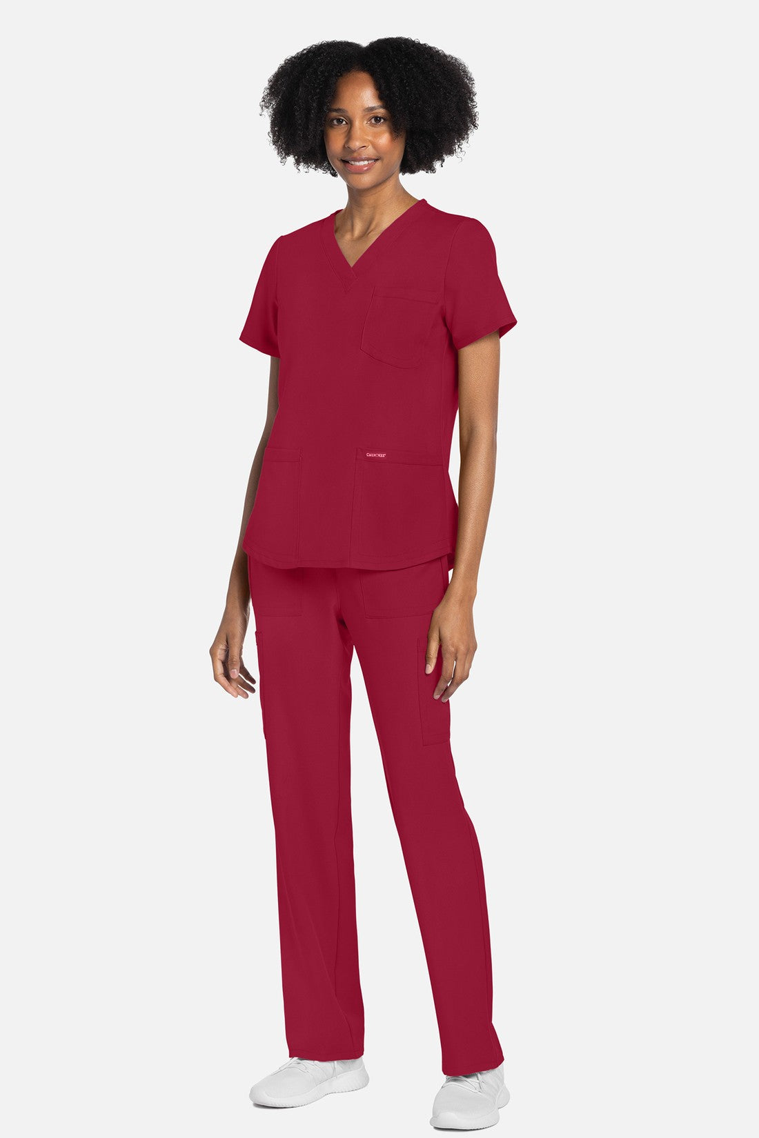 SET TOP + PANTALÓN MUJER CHEROKEE WW ORIGINALS ULTRA CK961A.CK272A - ROJO