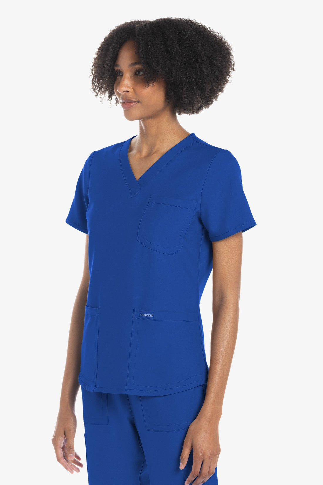 SET TOP + PANTALÓN MUJER CHEROKEE WW ORIGINALS ULTRA CK961A.CK272A - AZUL REAL