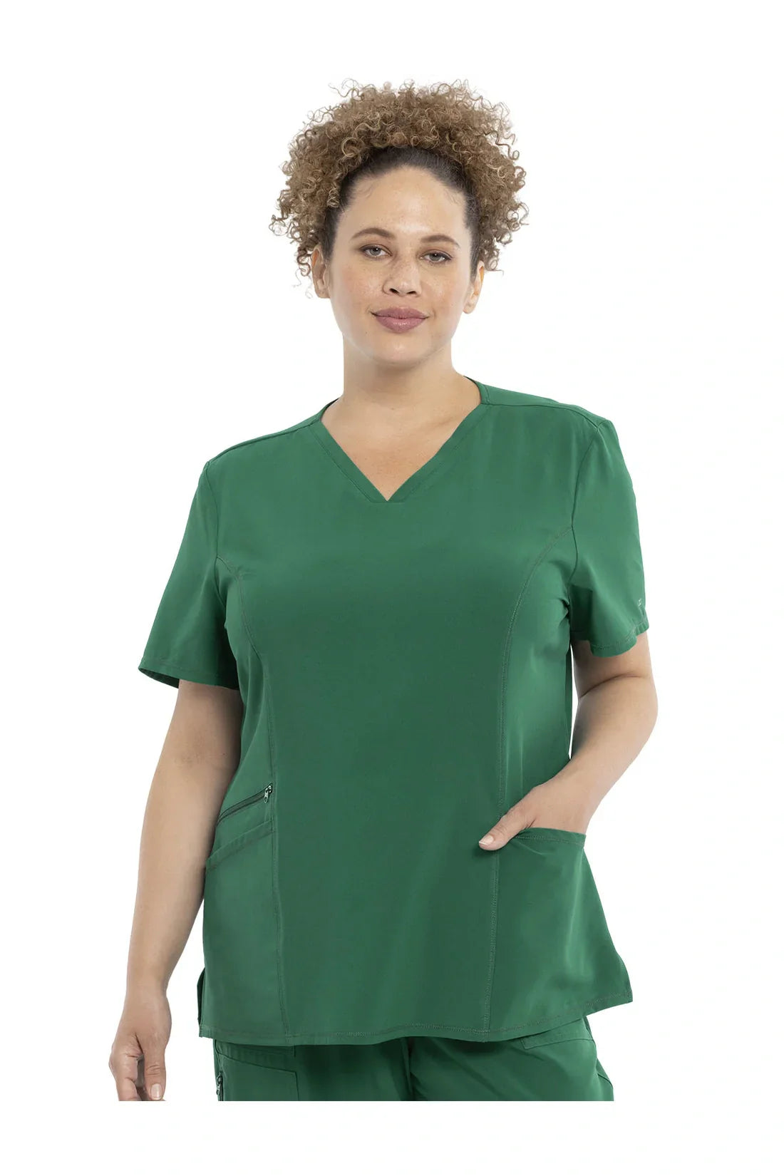 SET TOP + PANTALÓN MUJER CHEROKEE ALLURA CKA684.CKA184 - VERDE CAZADOR