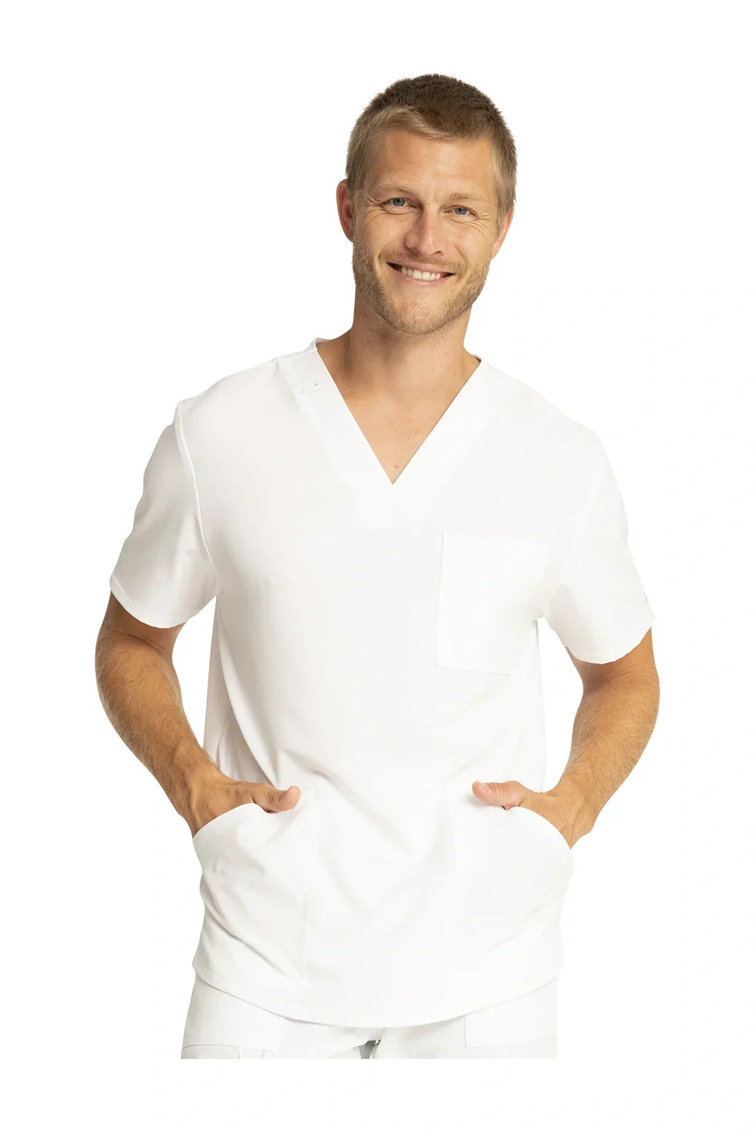 SET TOP + PANTALÓN HOMBRE CHEROKEE ALLURA CKA686.CKA186 - BLANCO
