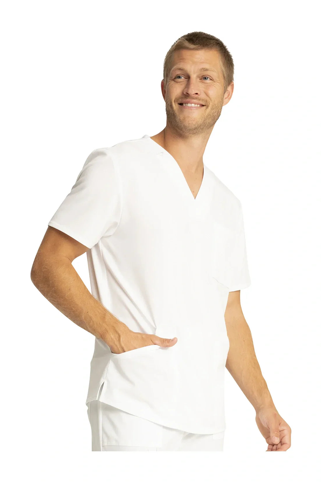SET TOP + PANTALÓN HOMBRE CHEROKEE ALLURA CKA686.CKA186 - BLANCO