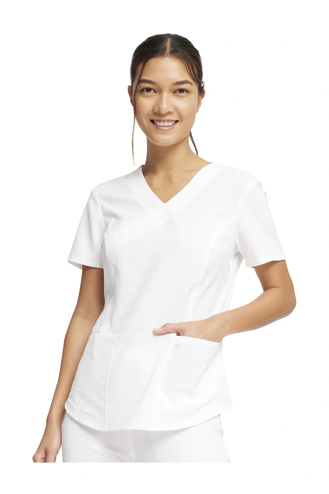 SET TOP + PANTALÓN MUJER CHEROKEE ALLURA CKA688.CKA184 - BLANCO