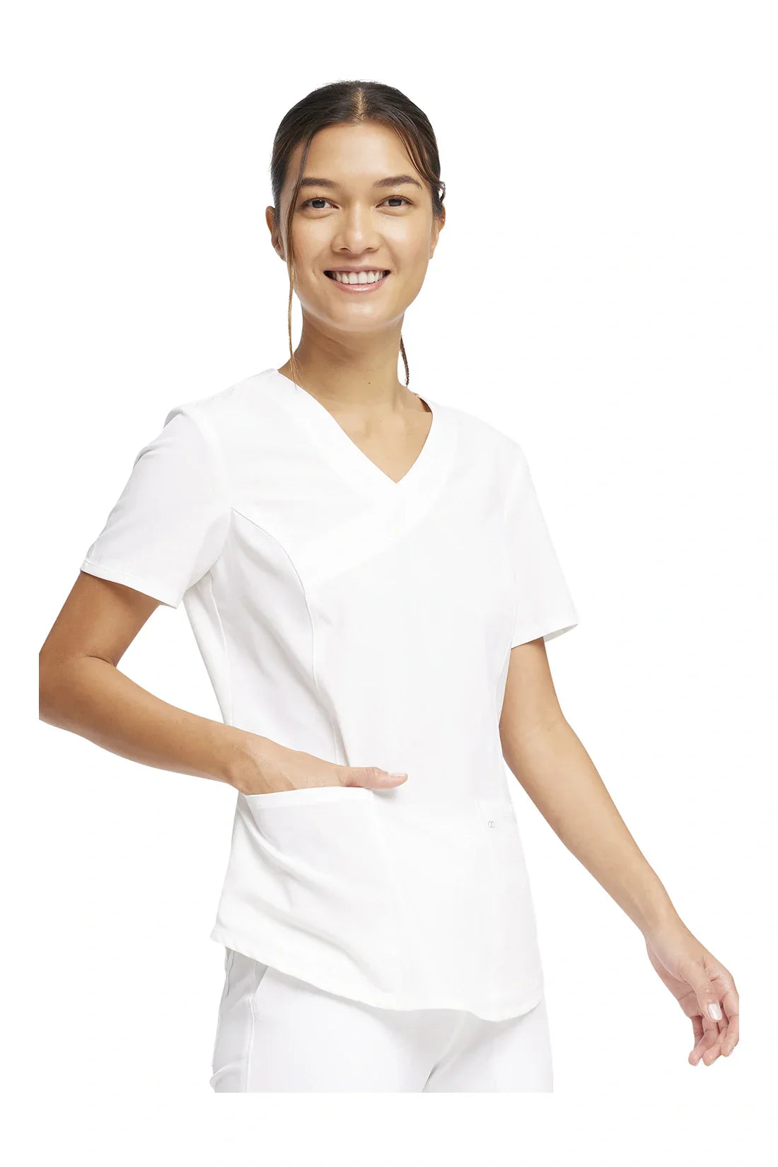 SET TOP + PANTALÓN MUJER CHEROKEE ALLURA CKA688.CKA184 - BLANCO