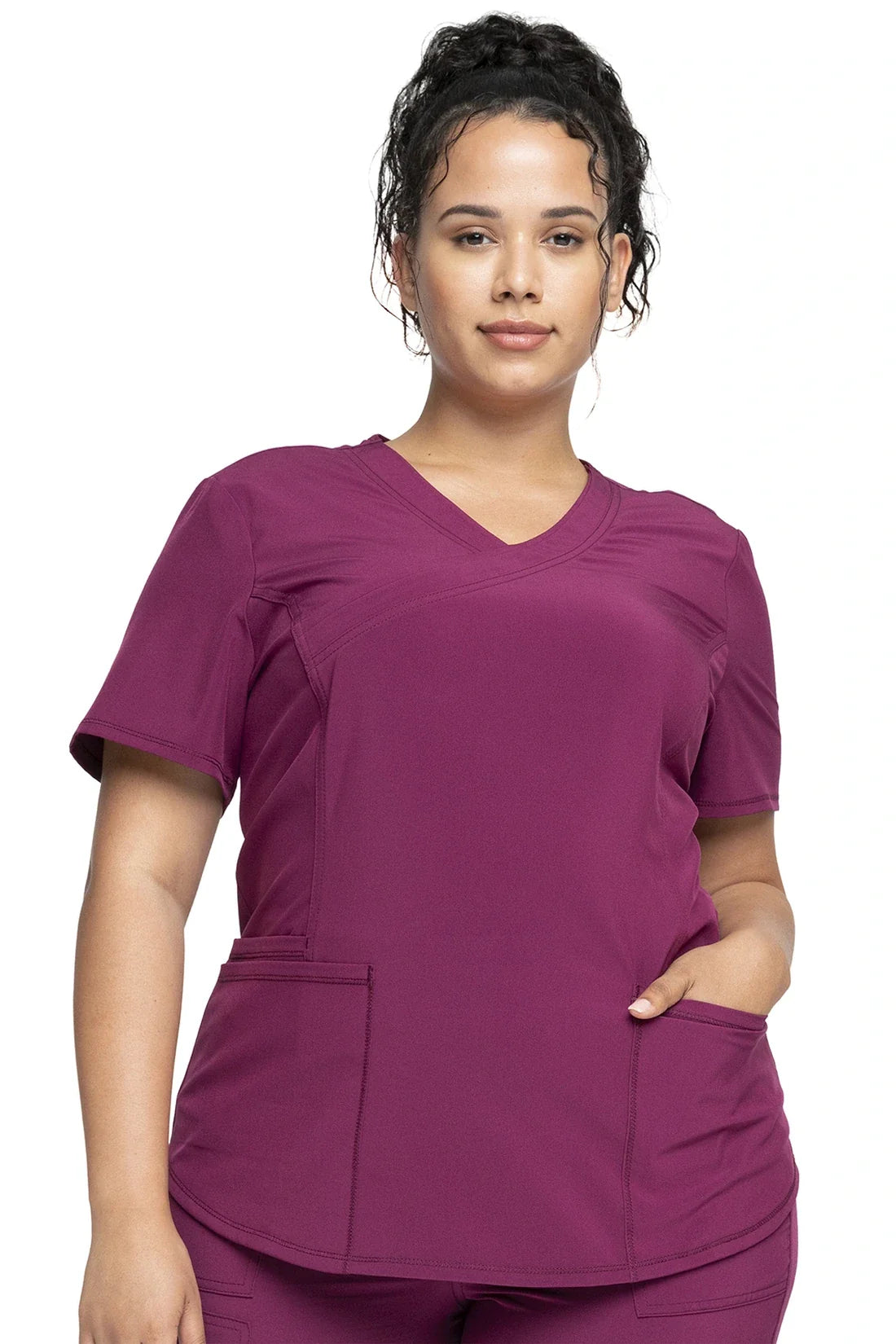 SET TOP + PANTALÓN MUJER CHEROKEE ALLURA CKA688.CKA190 - VINOTINTO
