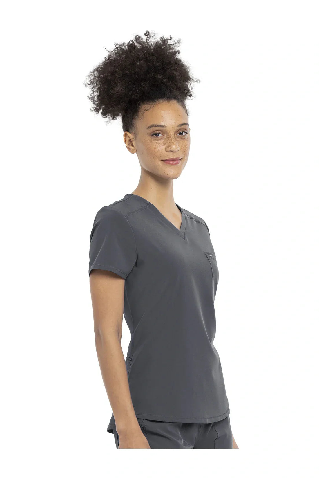 SET TOP + PANTALÓN MUJER CHEROKEE ALLURA CKA690.CKA190 - GRIS OSCURO