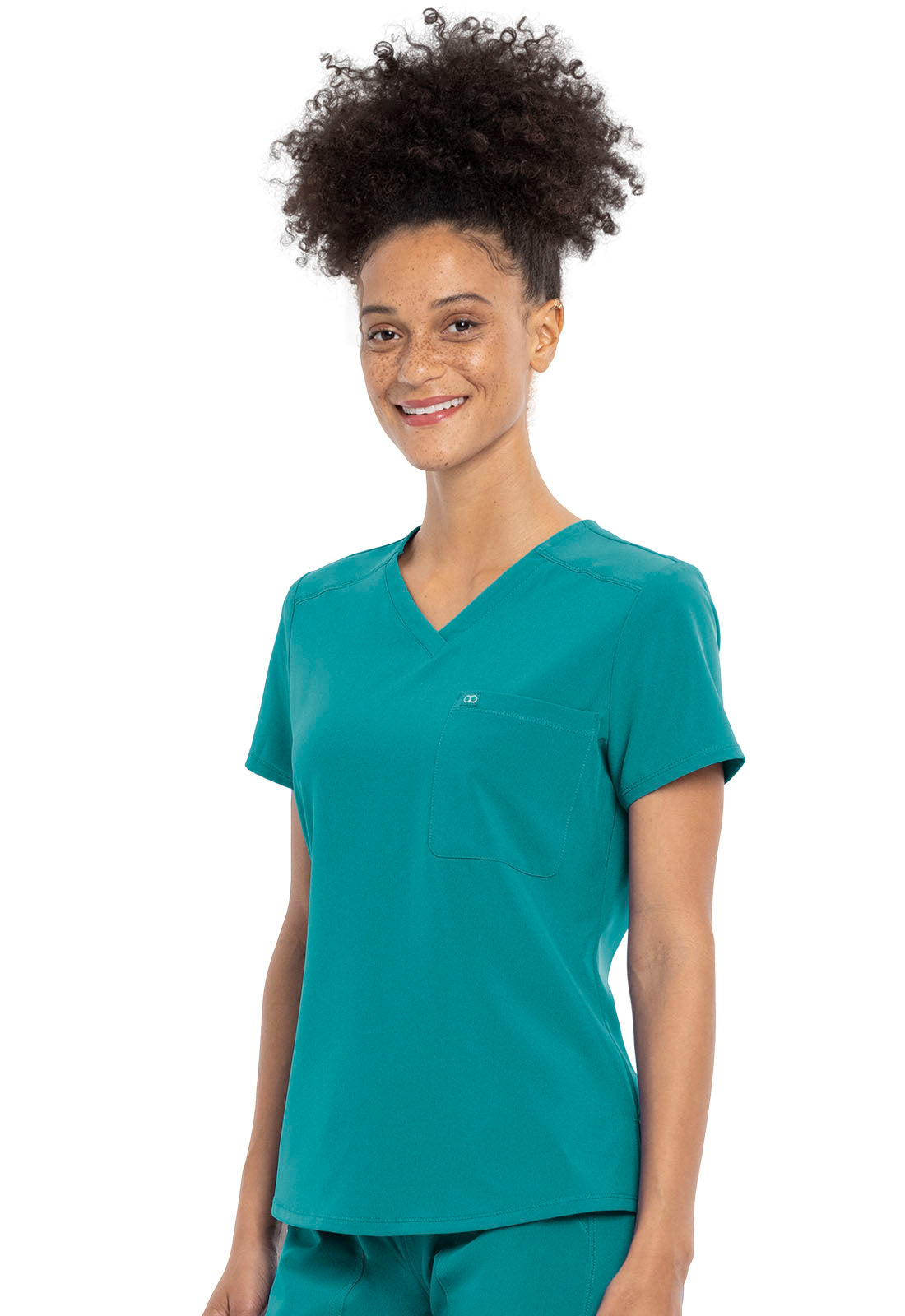 SET TOP + PANTALÓN MUJER CHEROKEE ALLURA CKA690.CKA184 - VERDE AZULADO