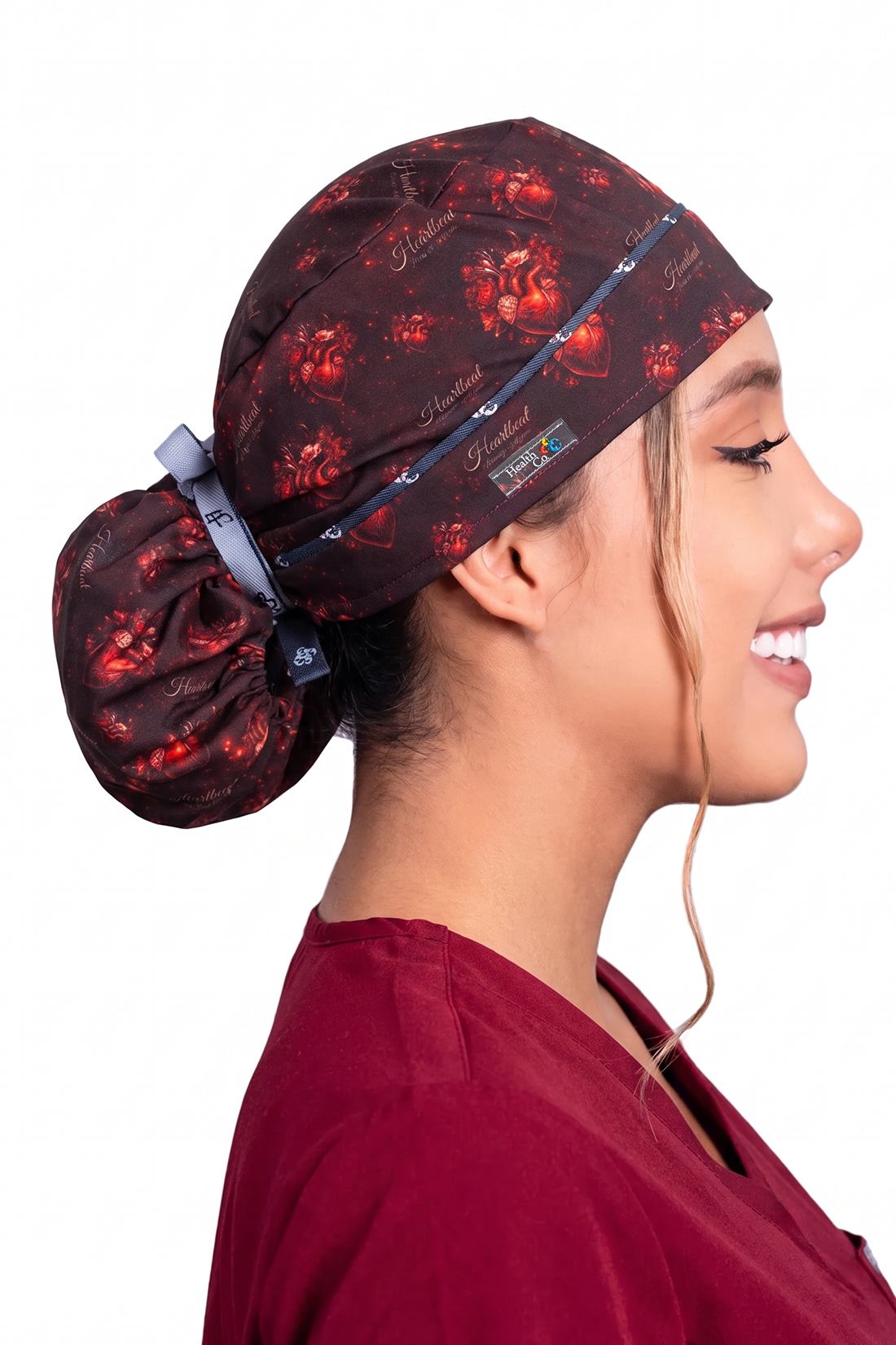 GORRO MUJER HEALTH COMPANY 102.GQ.CORAZON ROJO