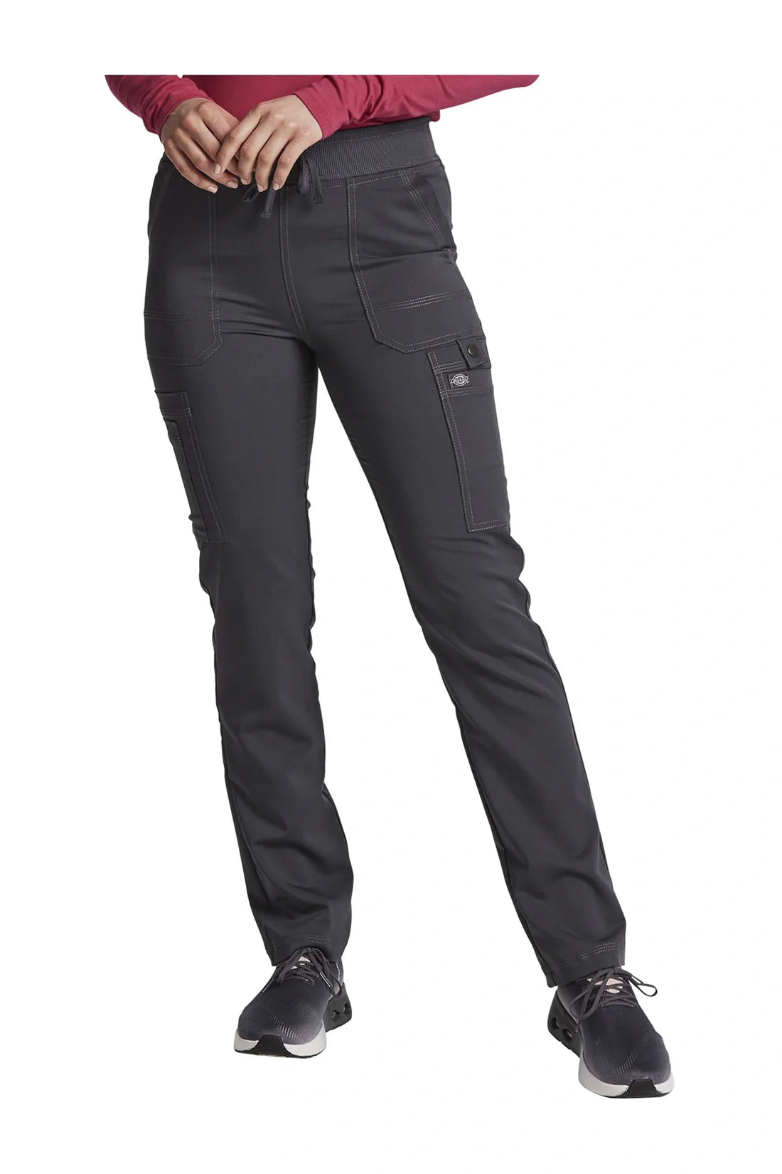 PANTALON MUJER DICKIES BALANCE DK080 - GRIS OSCURO