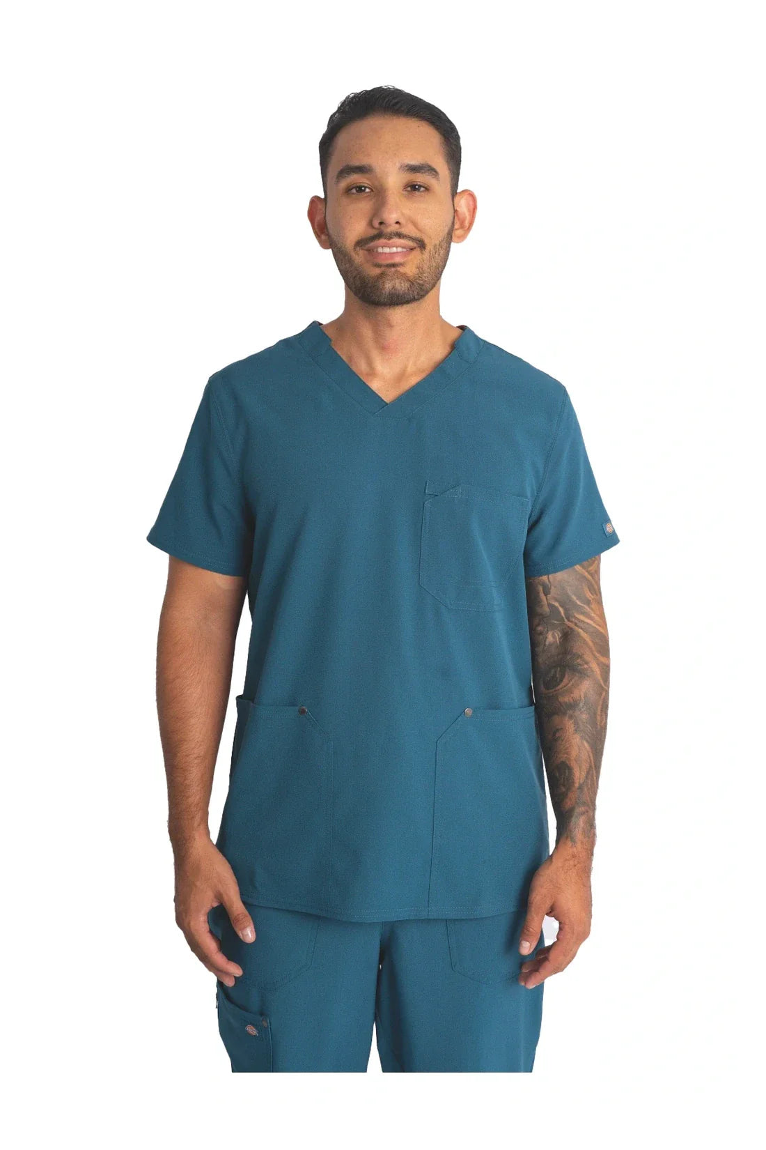 SET TOP + PANTALÓN HOMBRE DICKIES EDS NXT DK677.DK216 - AZUL CARIBE