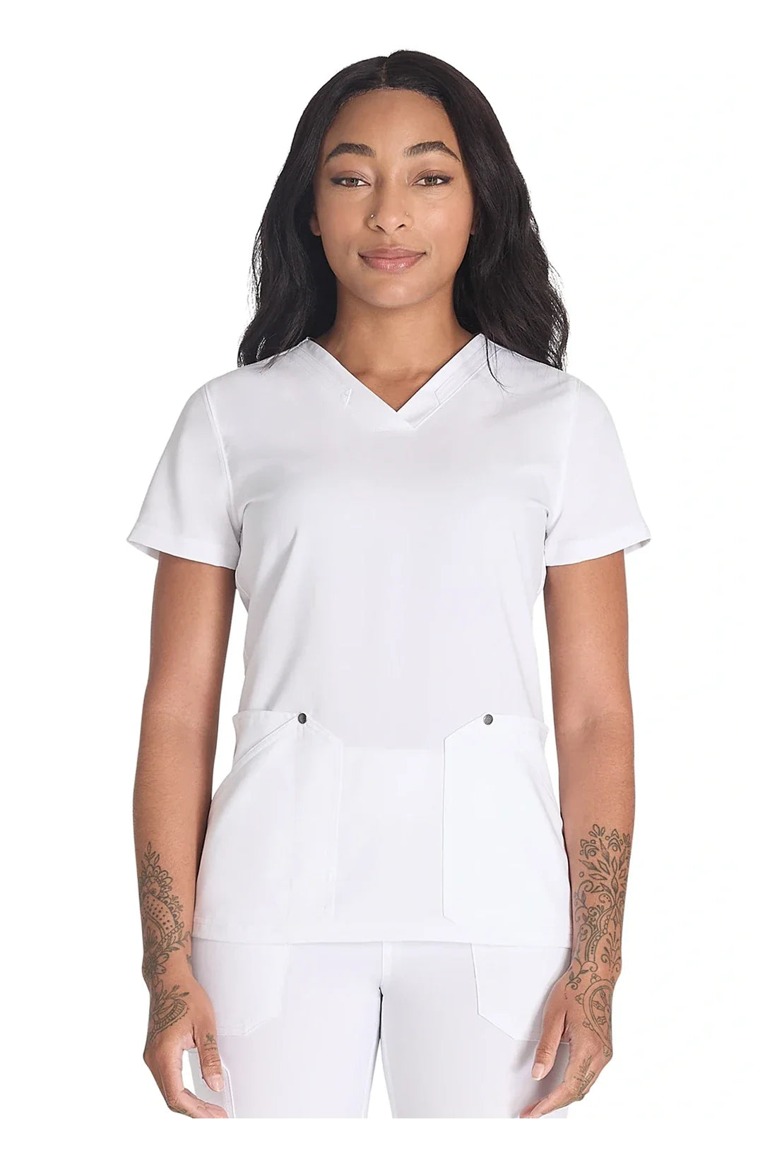 TOP MUJER DICKIES EDS NXT DK678 - BLANCO