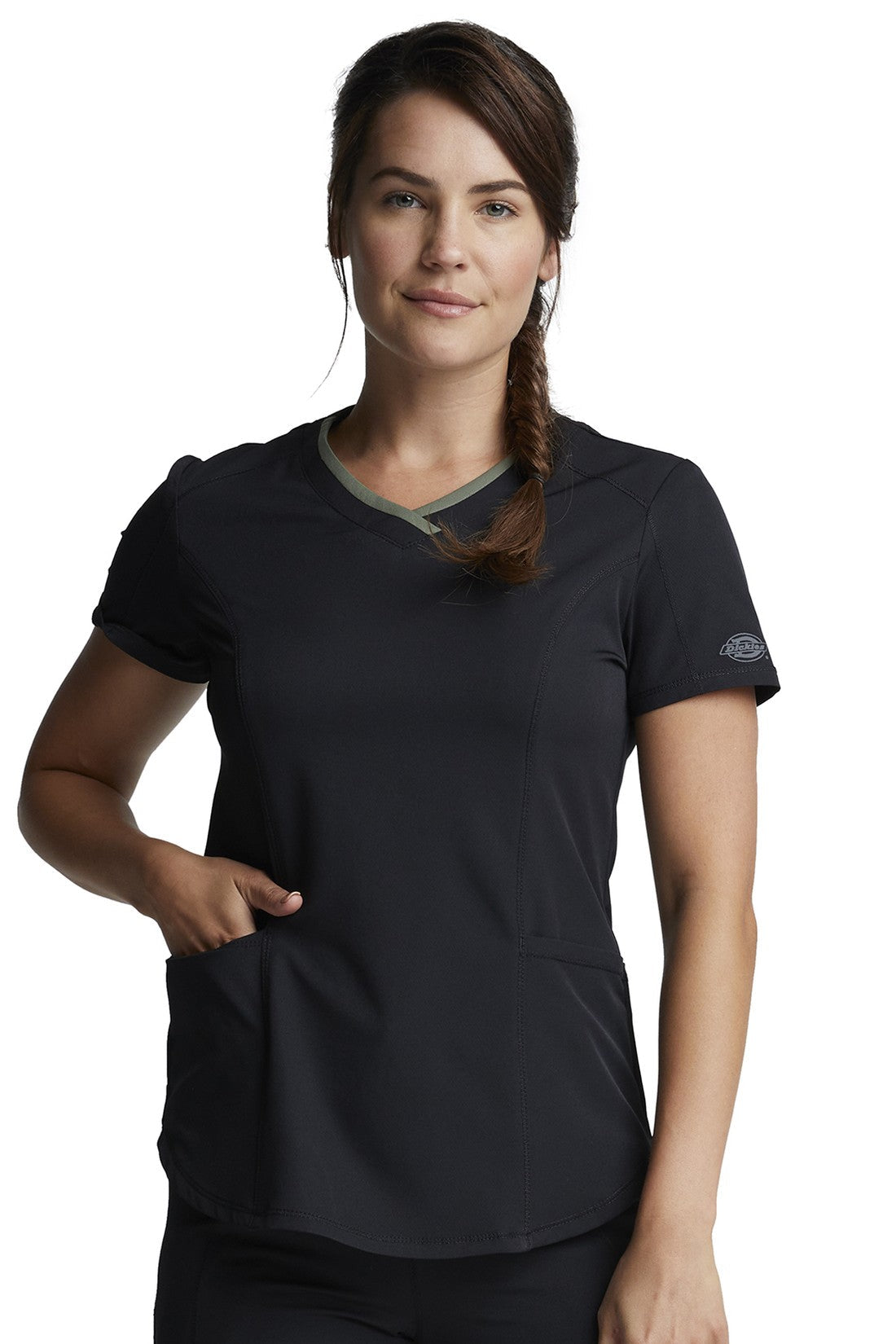 SET TOP + PANTALÓN MUJER DICKIES DYNAMIX DK727.DK227 - NEGRO