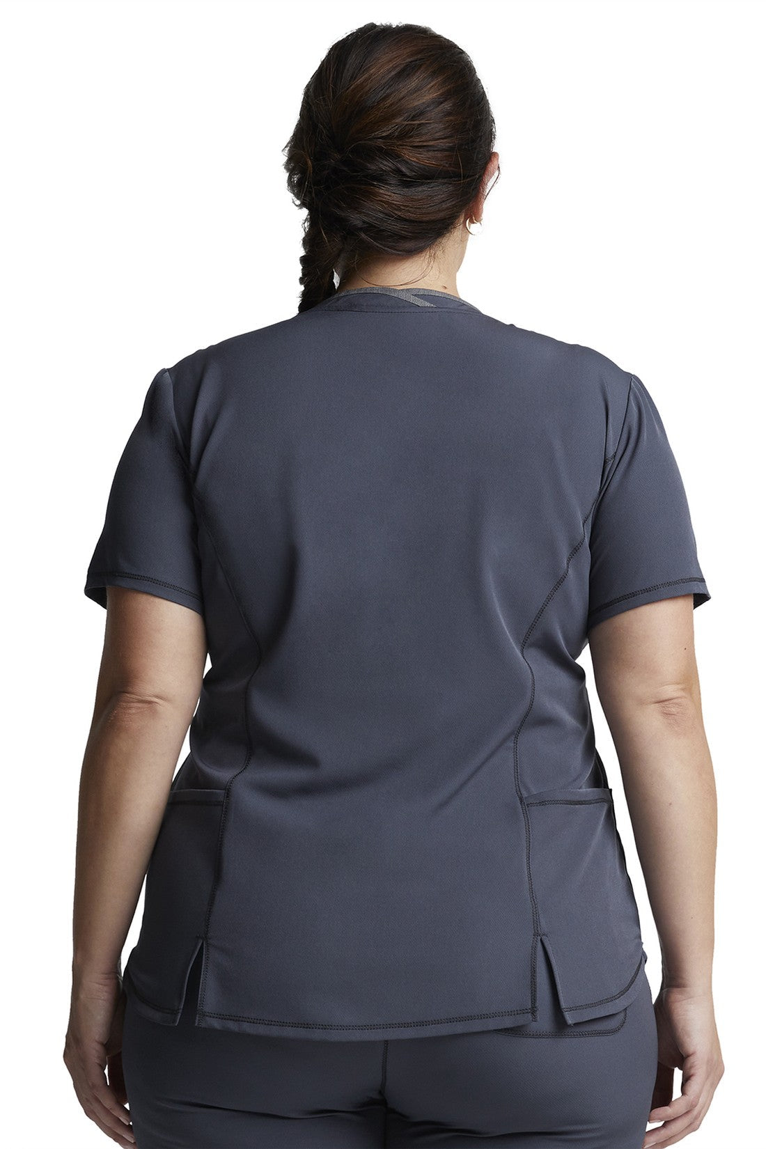 SET TOP + PANTALÓN MUJER DICKIES DYNAMIX DK727.DK227 - GRIS OSCURO