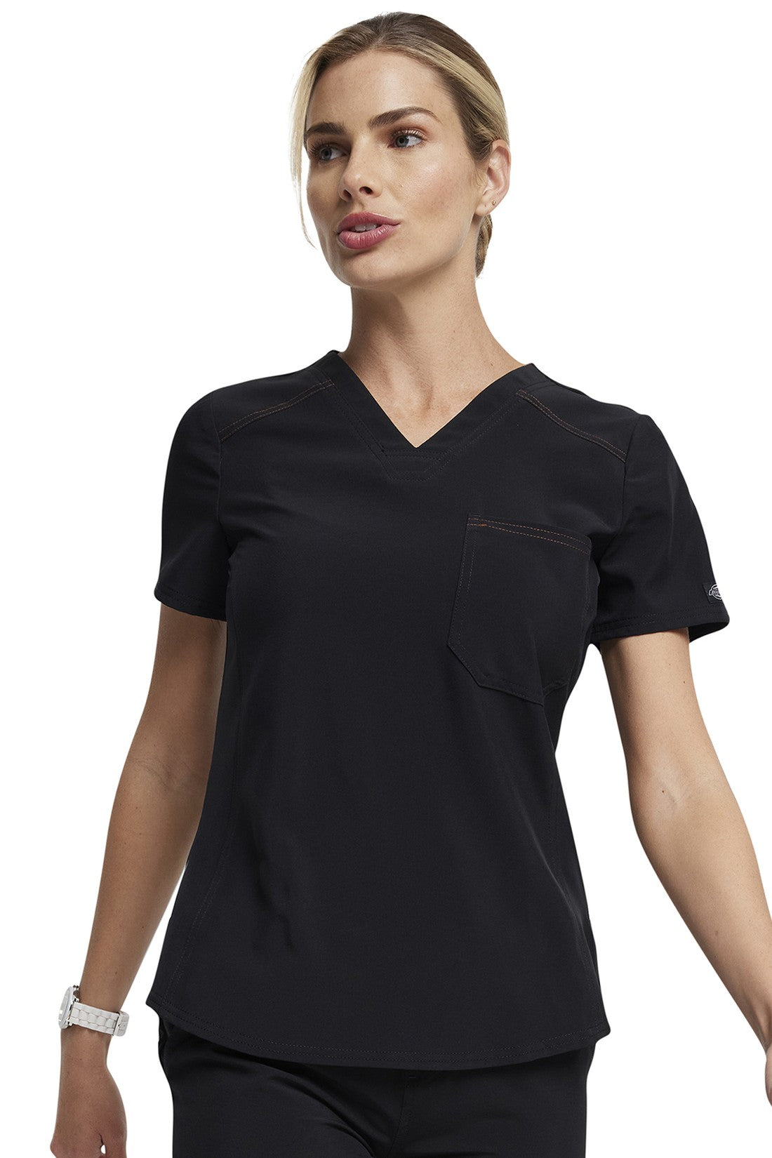 TOP MUJER DICKIES RIVETING DK748.BLK