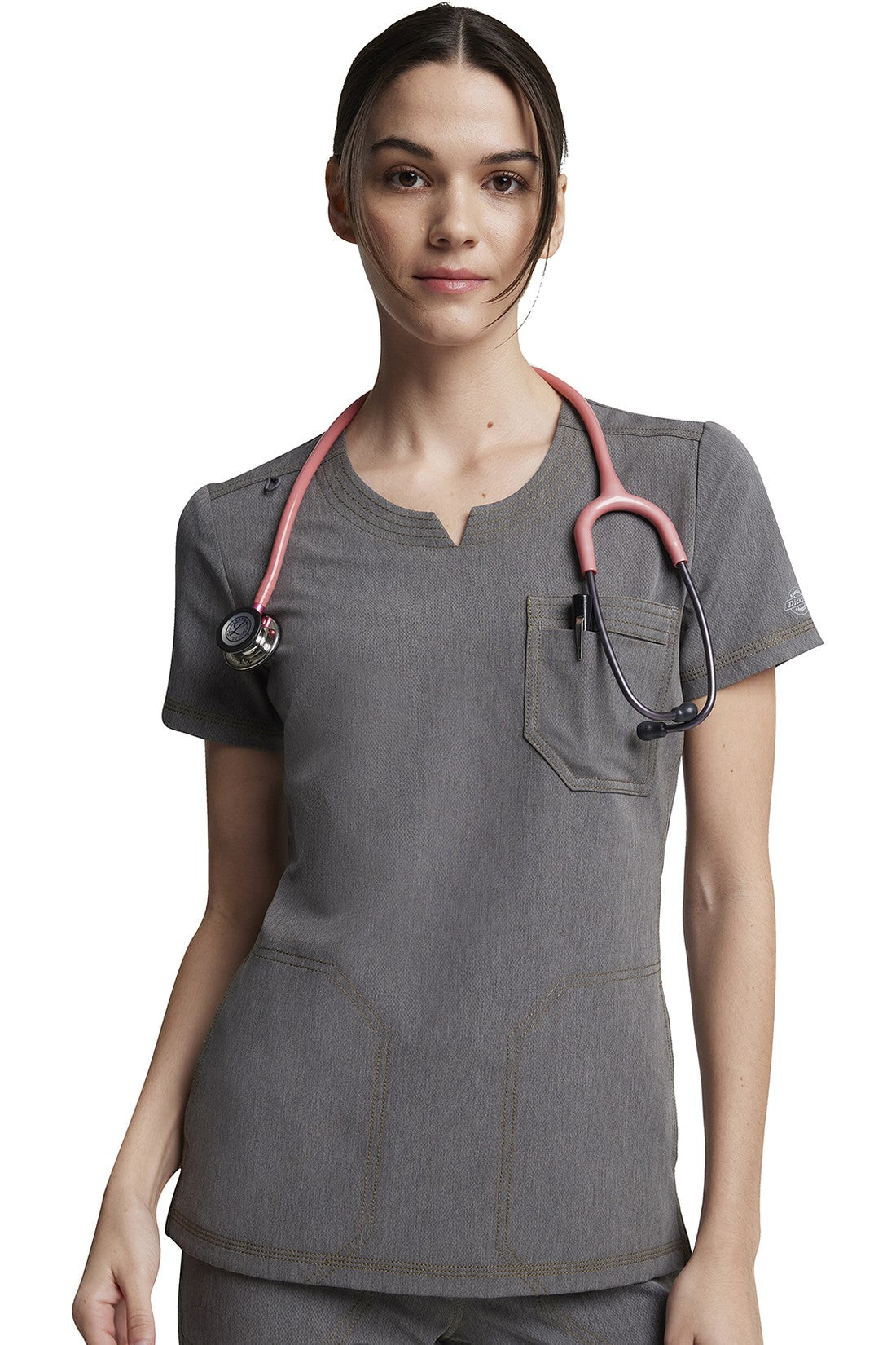 SET TOP + PANTALÓN MUJER DICKIES DYNAMIX DK842.DK242 - GRIS