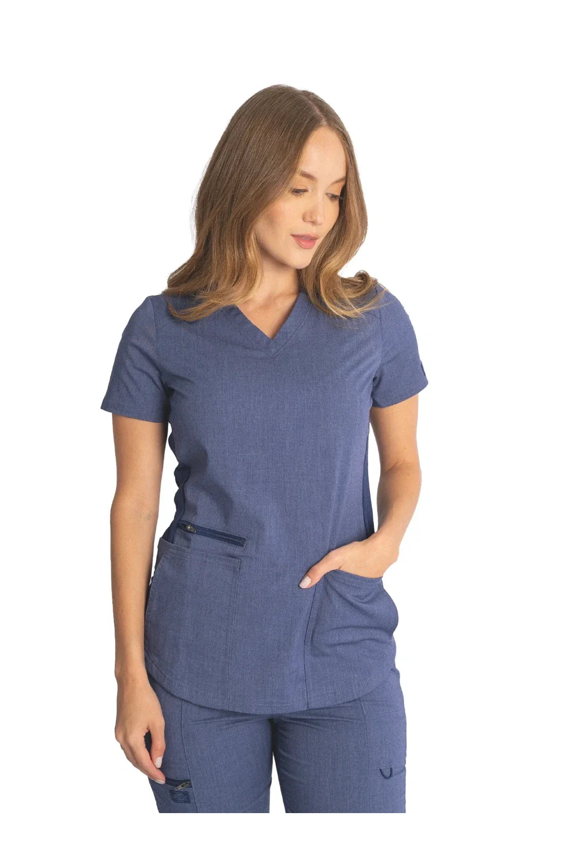 TOP MUJER DICKIES BALANCE DK875 - AZUL NAVY