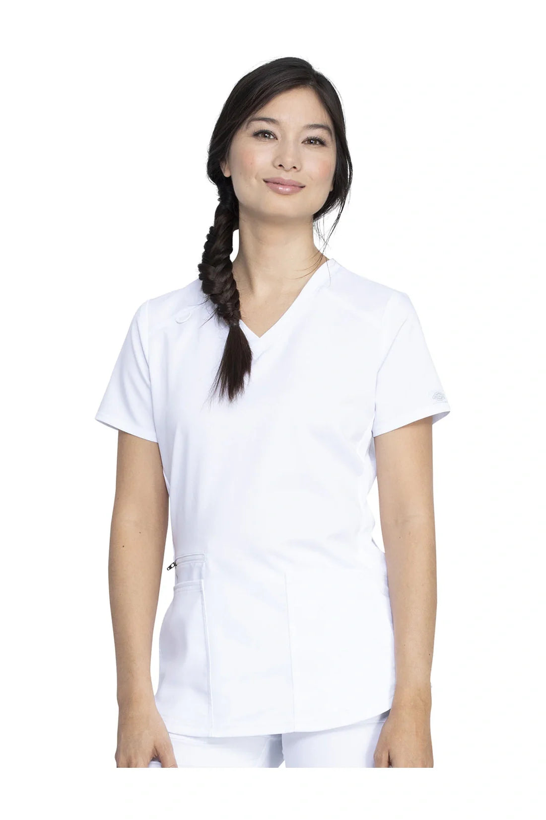 TOP MUJER DICKIES BALANCE DK875 - BLANCO