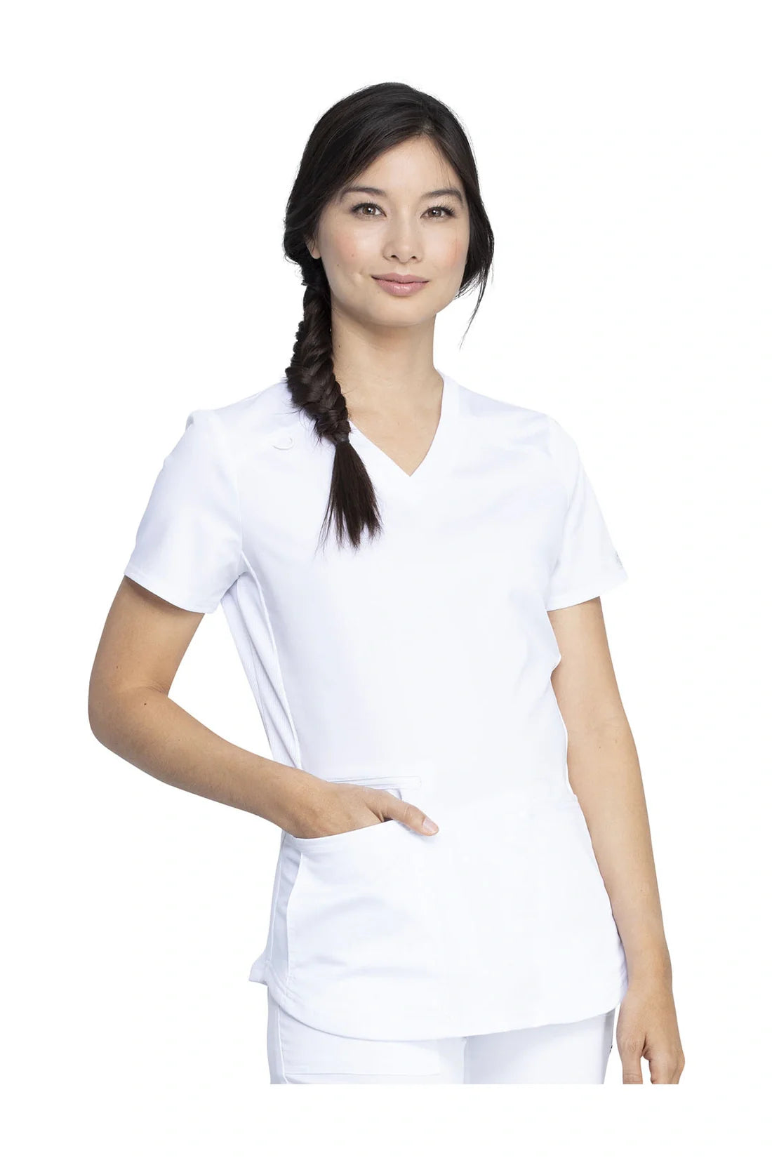 TOP MUJER DICKIES BALANCE DK875 - BLANCO