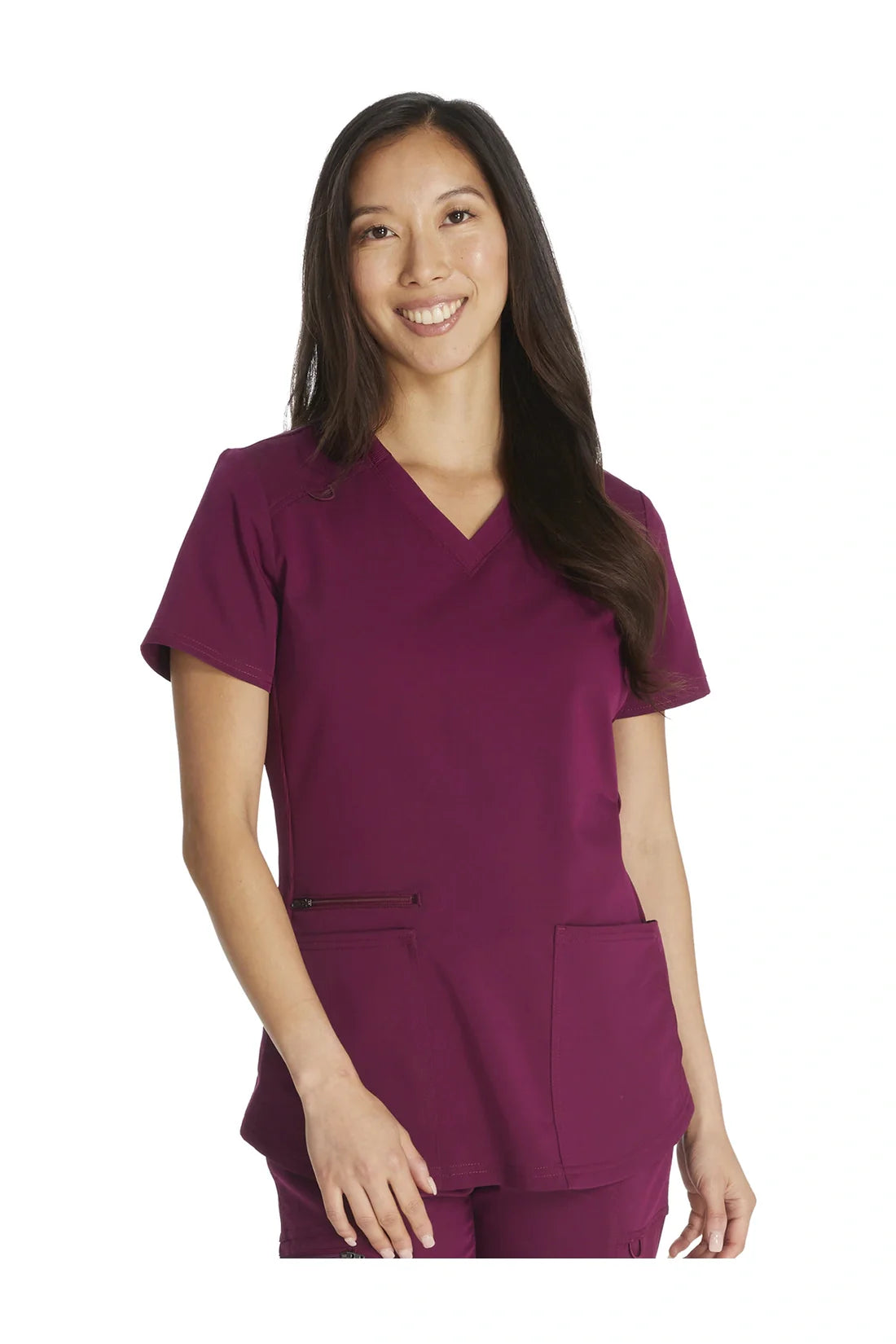 TOP MUJER DICKIES BALANCE DK875 - VINOTINTO