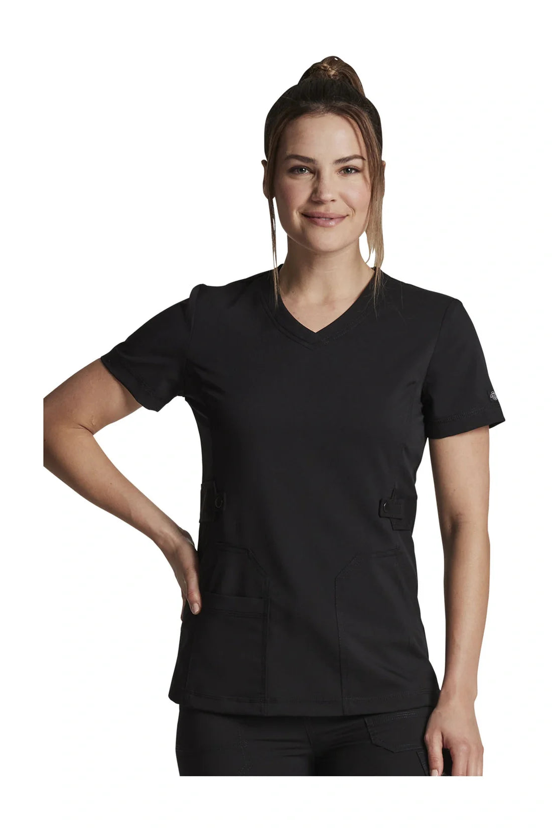 TOP MUJER DICKIES BALANCE DK940 - NEGRO