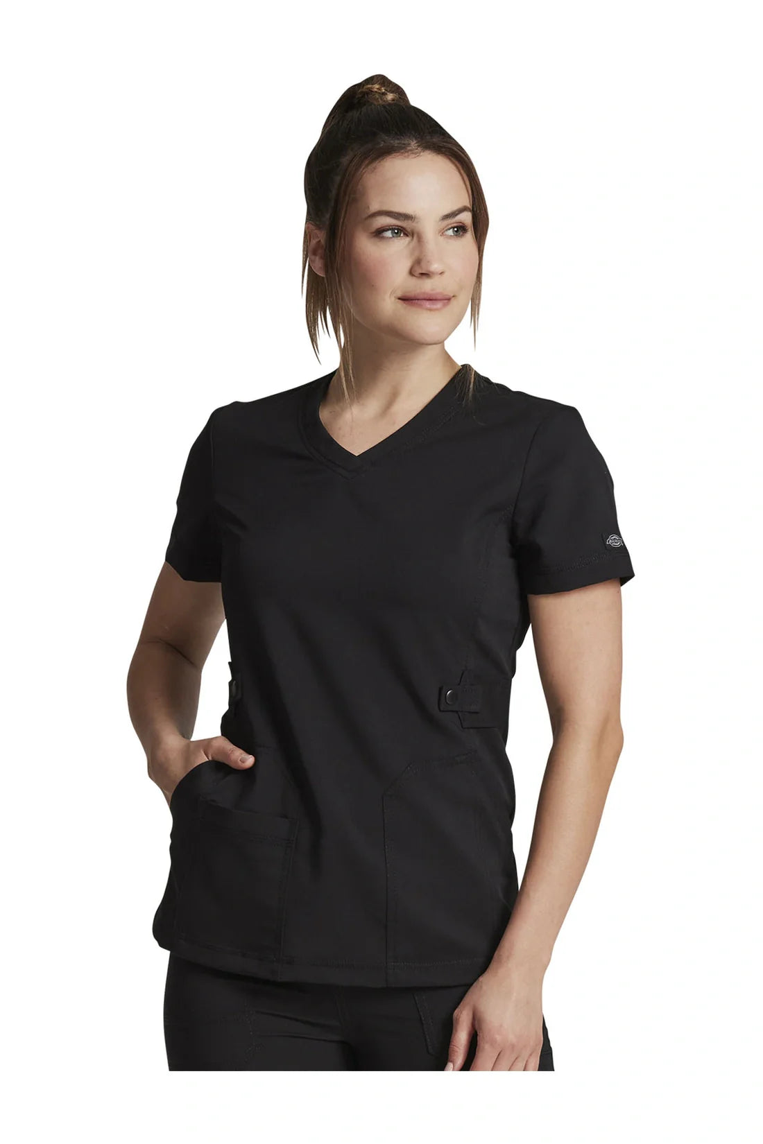 TOP MUJER DICKIES BALANCE DK940 - NEGRO