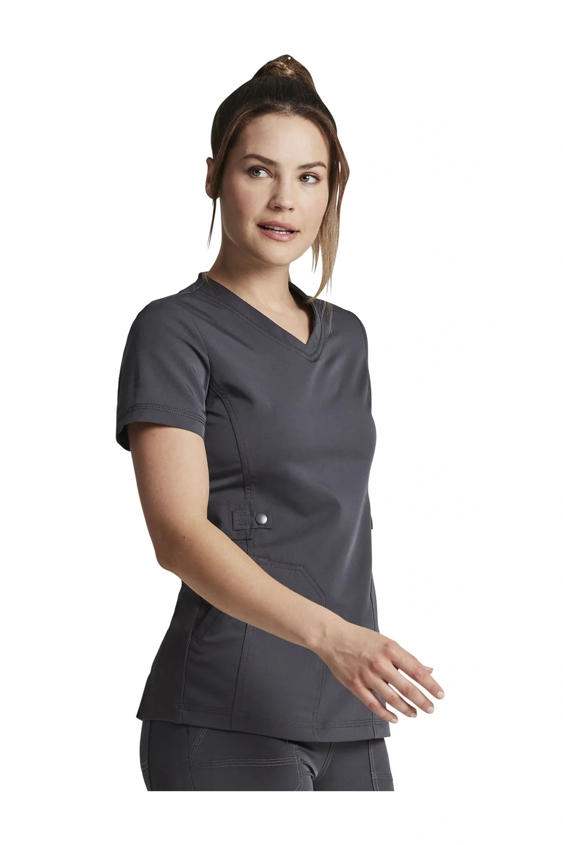 TOP MUJER DICKIES BALANCE DK940 - GRIS OSCURO
