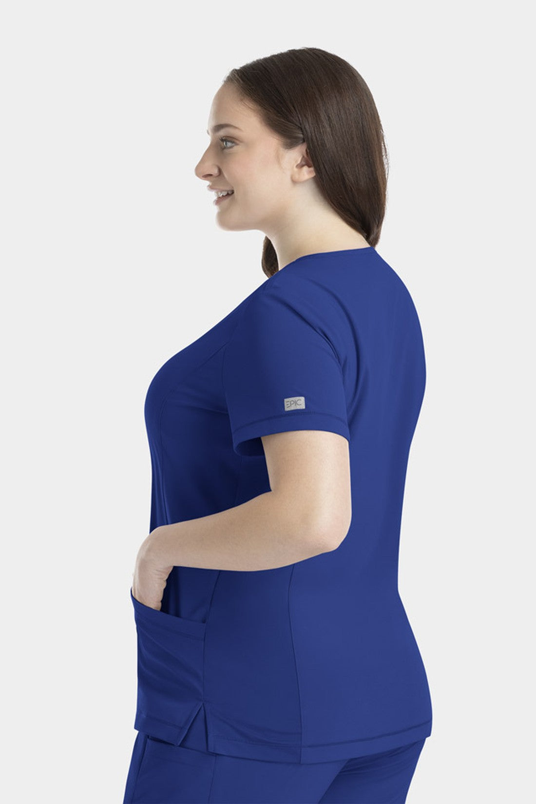 TOP MUJER IRG SCRUBS EPIC BY IRG 4801 - AZUL GALAXIA