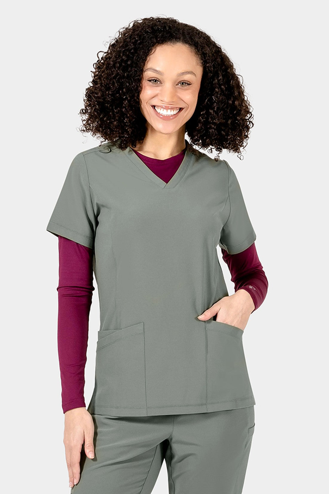 TOP MUJER IRG SCRUBS EPIC BY IRG 4801 - OLIVA