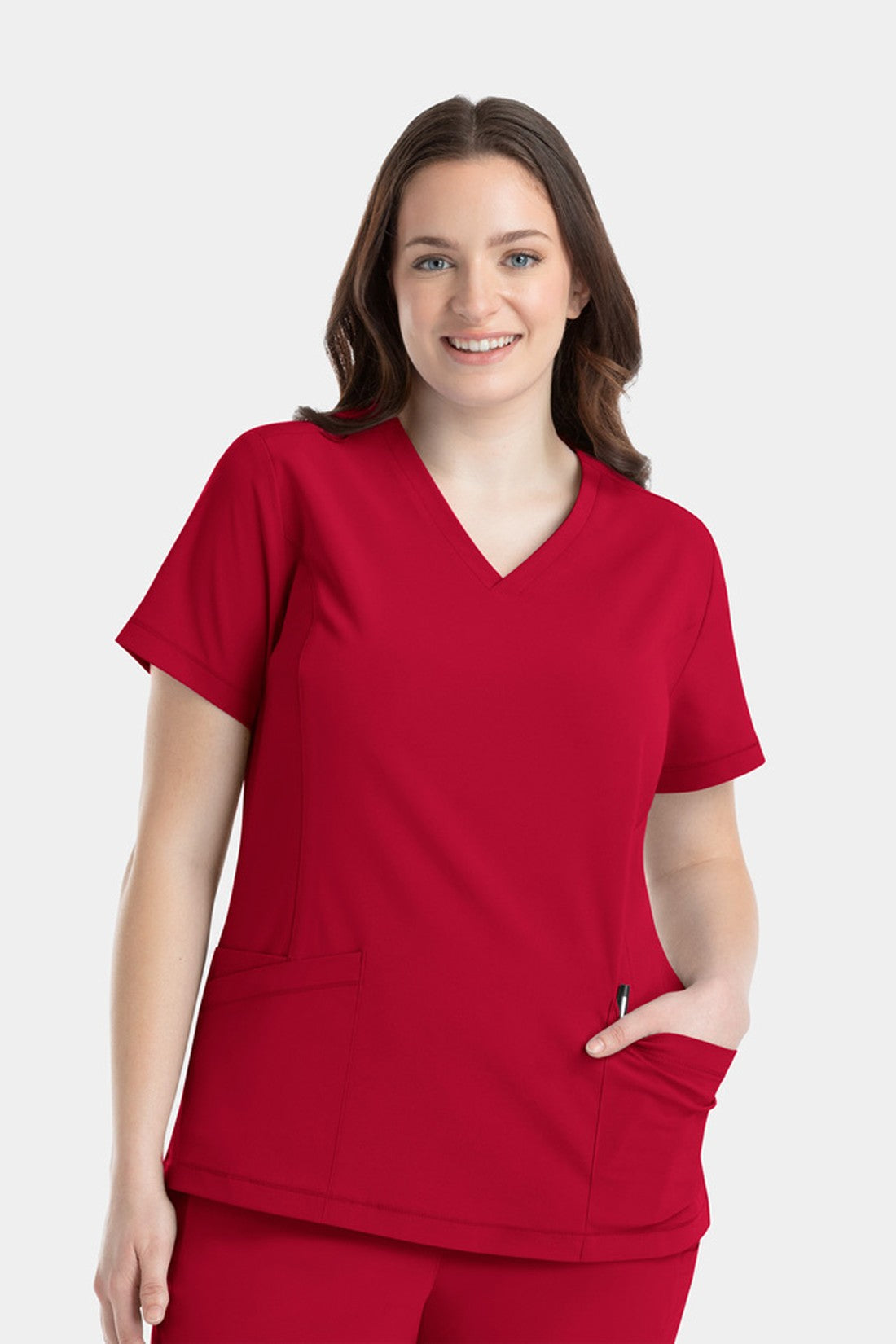 TOP MUJER IRG SCRUBS EPIC BY IRG 4801 - ROJO