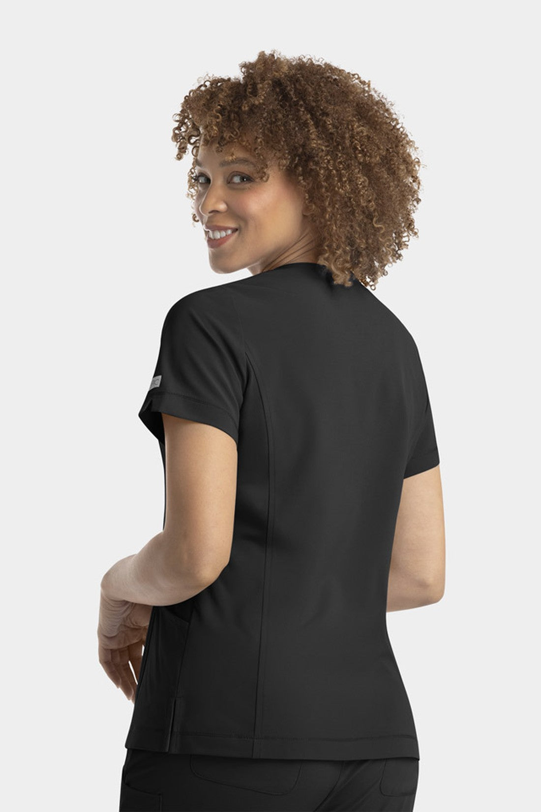 TOP MUJER IRG SCRUBS EPIC BY IRG 4802 - NEGRO