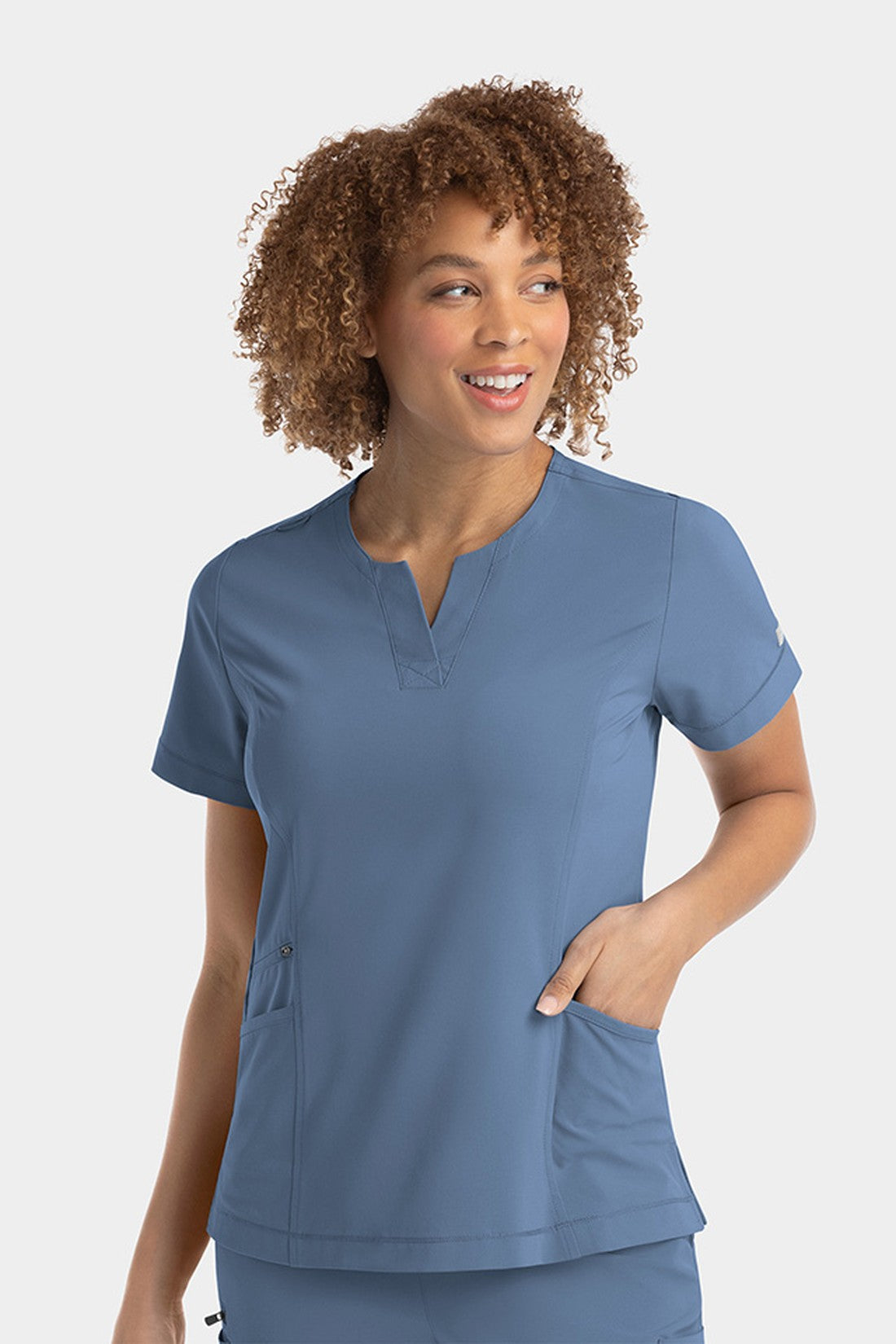 TOP MUJER IRG SCRUBS EPIC BY IRG 4802 - AZUL CLARO