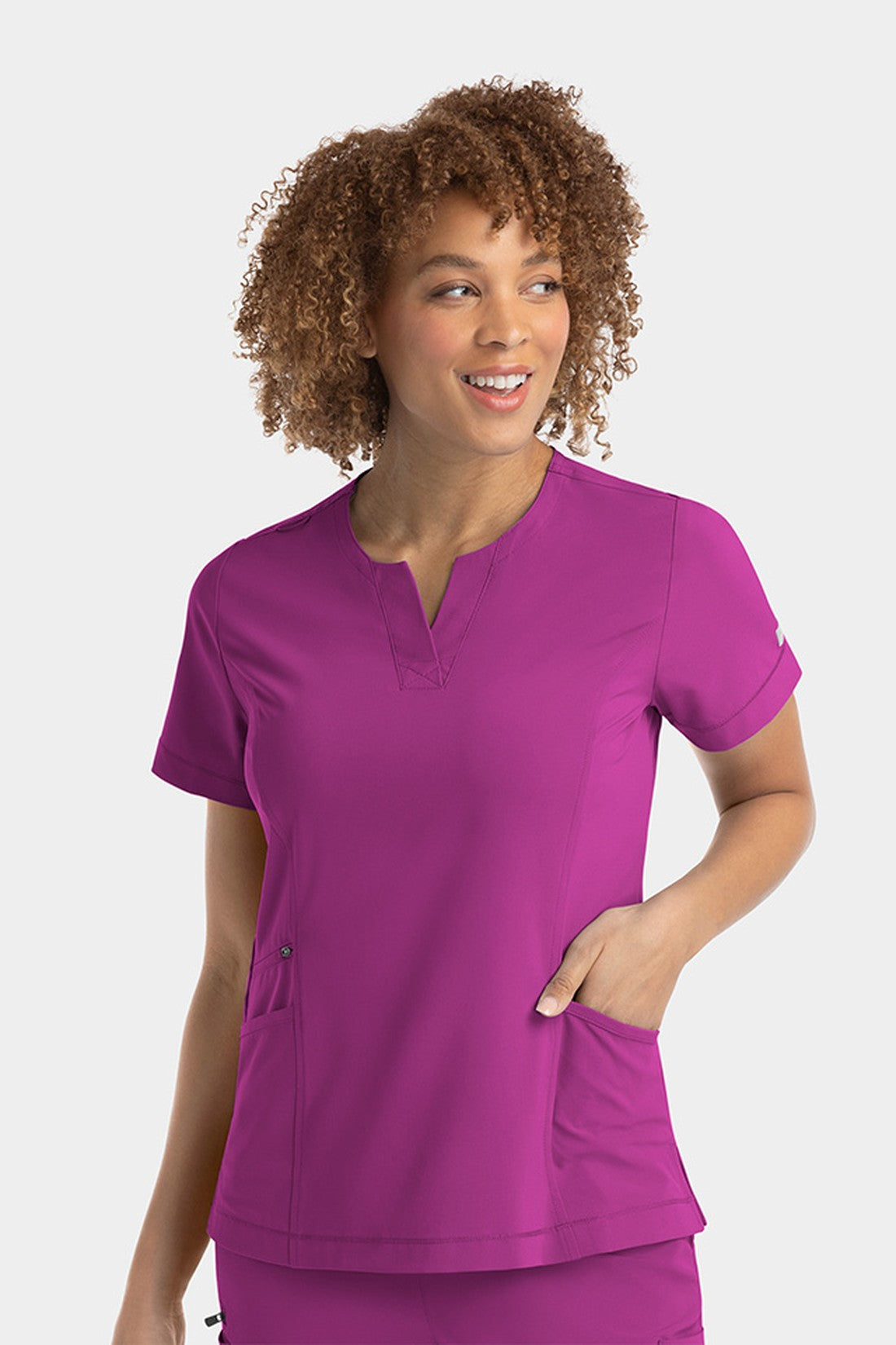 TOP MUJER IRG SCRUBS EPIC BY IRG 4802 - ROSADO