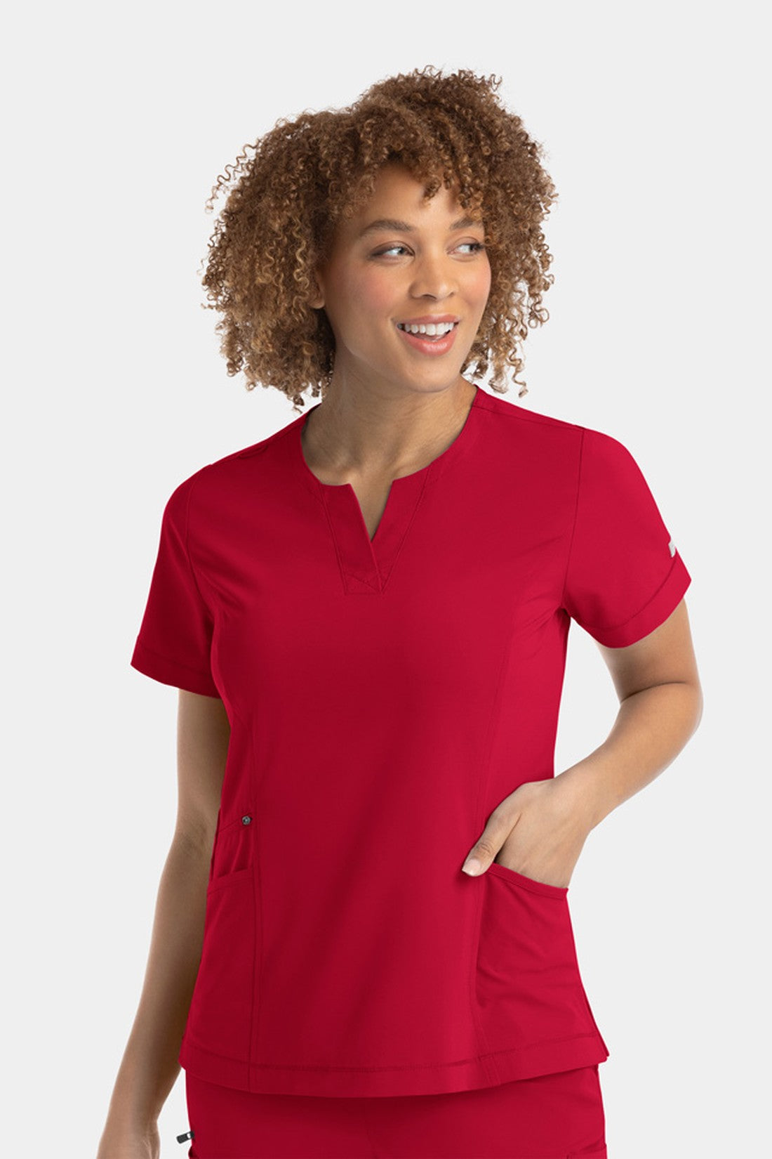 TOP MUJER IRG SCRUBS EPIC BY IRG 4802 - ROJO
