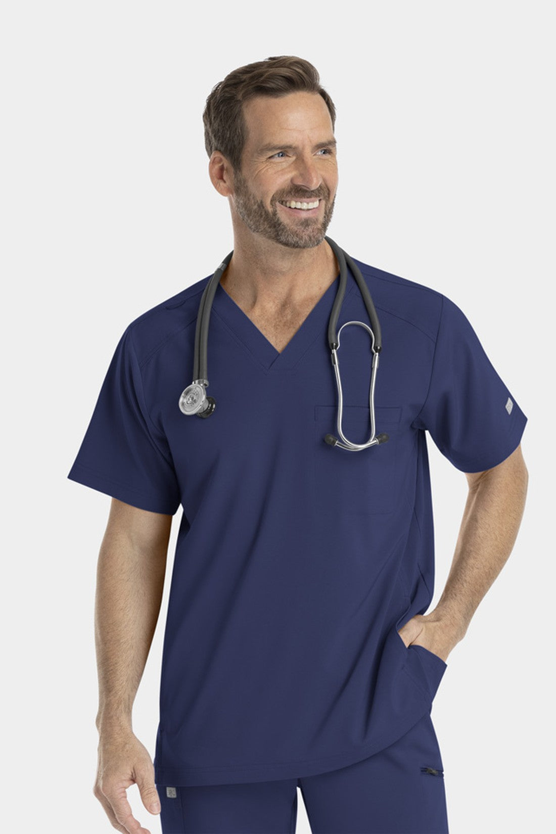 TOP HOMBRE IRG SCRUBS EPIC BY IRG 4851 - AZUL NAVY