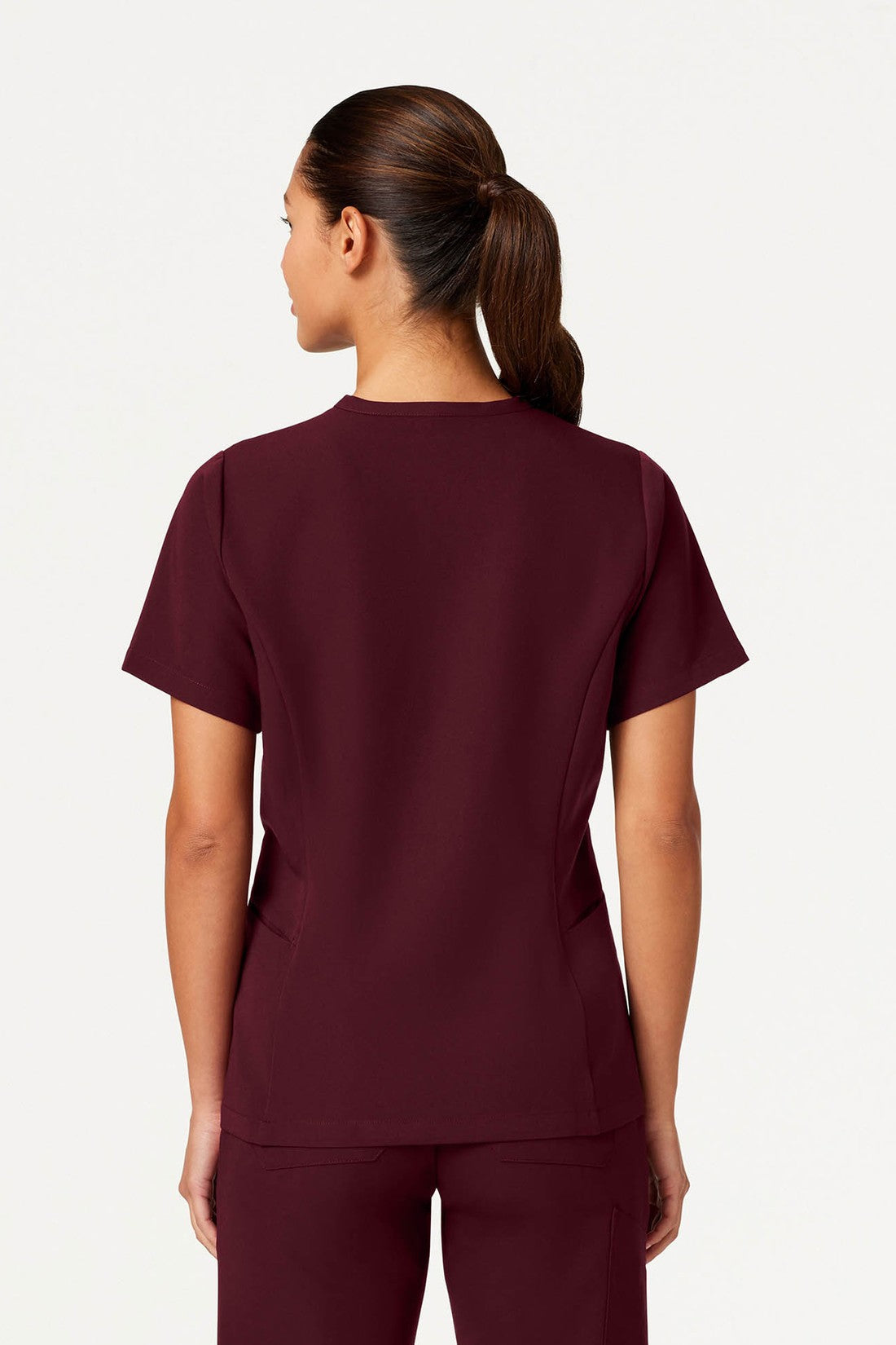 TOP MUJER JAANUU CORE ULTRA LAST W10003 - VINOTINTO