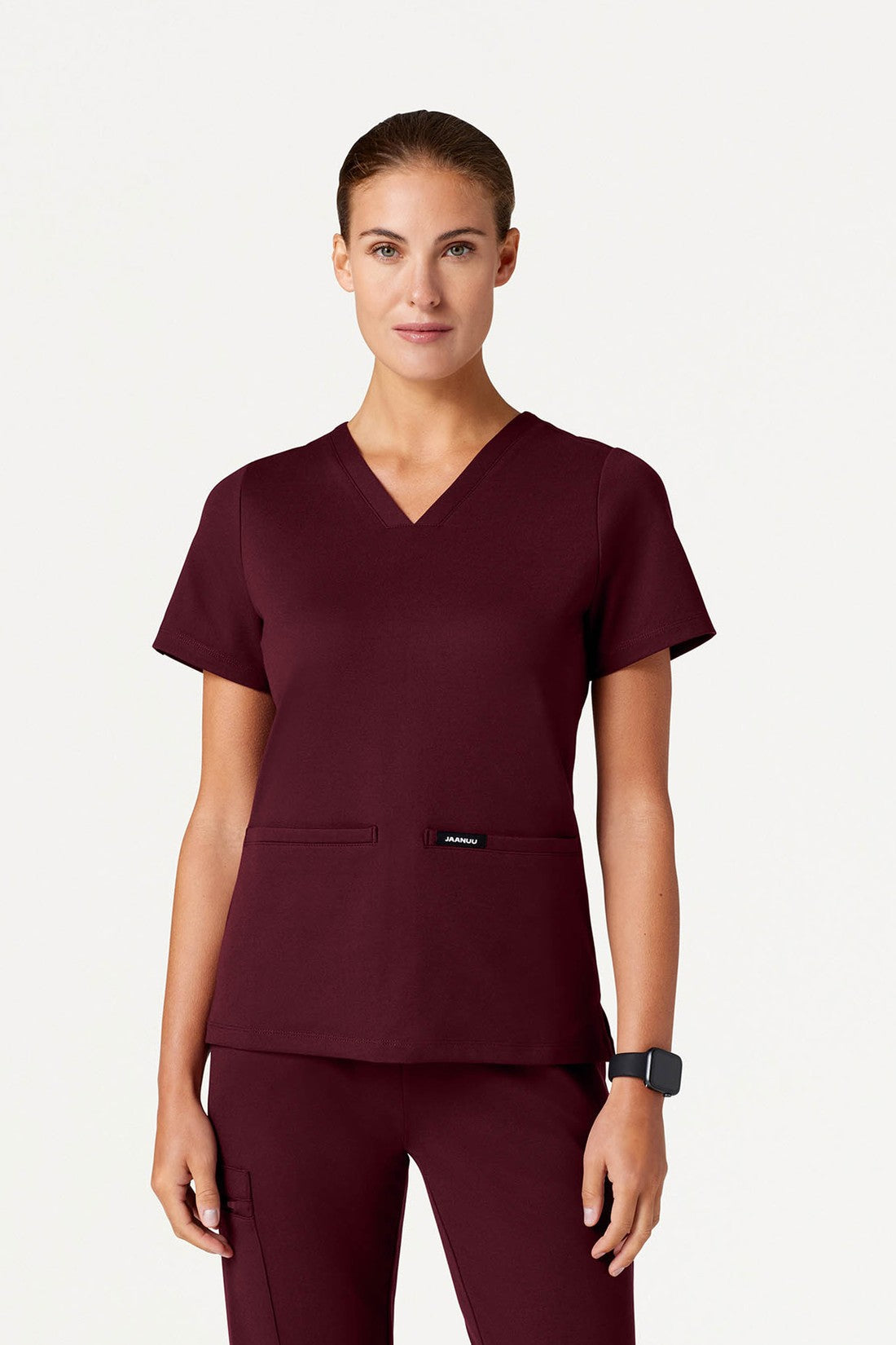 TOP MUJER JAANUU CORE ULTRA SOFT W30003 - VINOTINTO