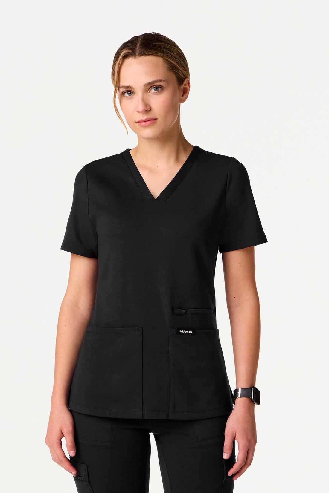 TOP MUJER JAANUU CORE ULTRA SOFT W30014 - NEGRO