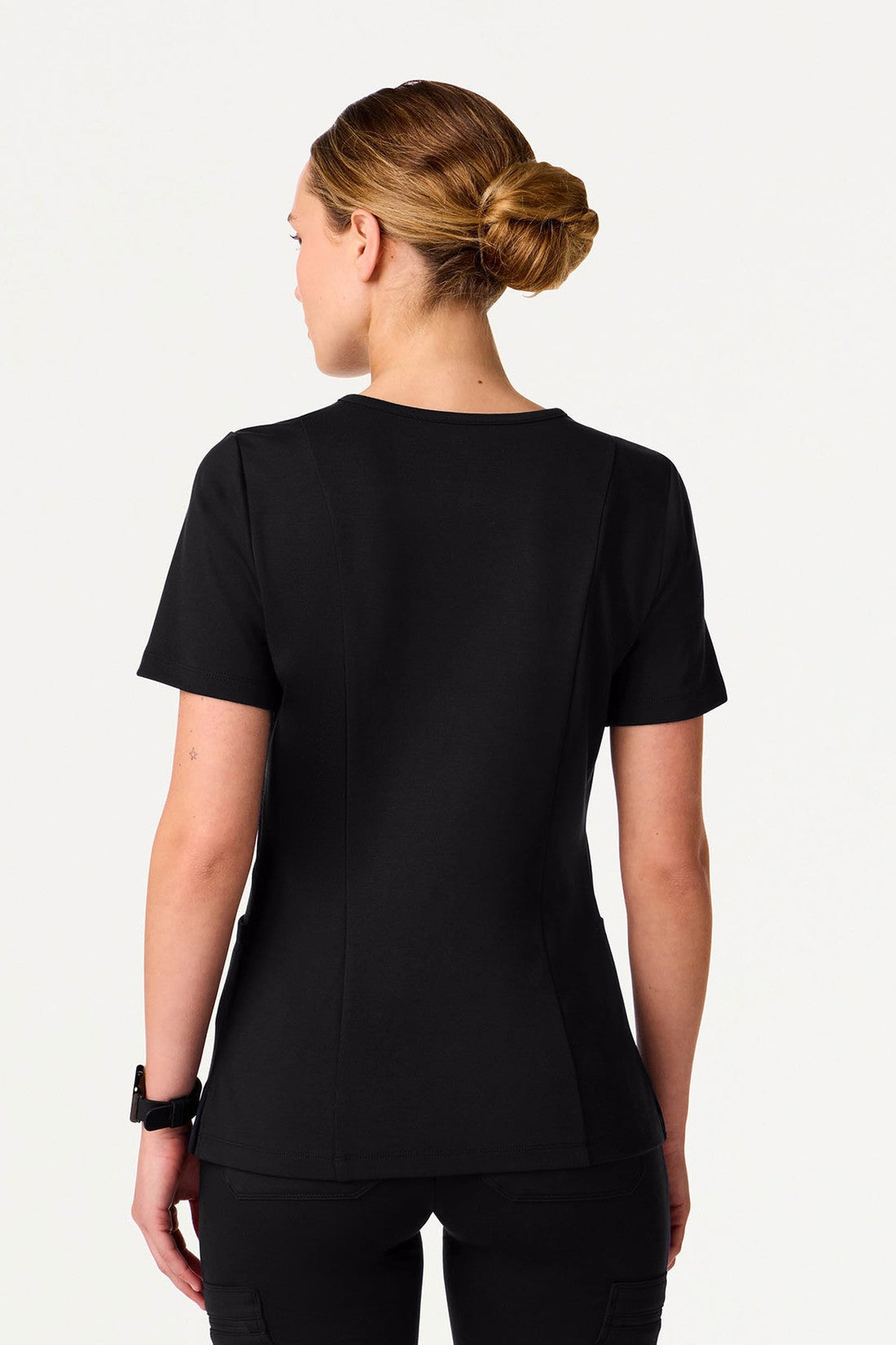 TOP MUJER JAANUU CORE ULTRA SOFT W30014 - NEGRO
