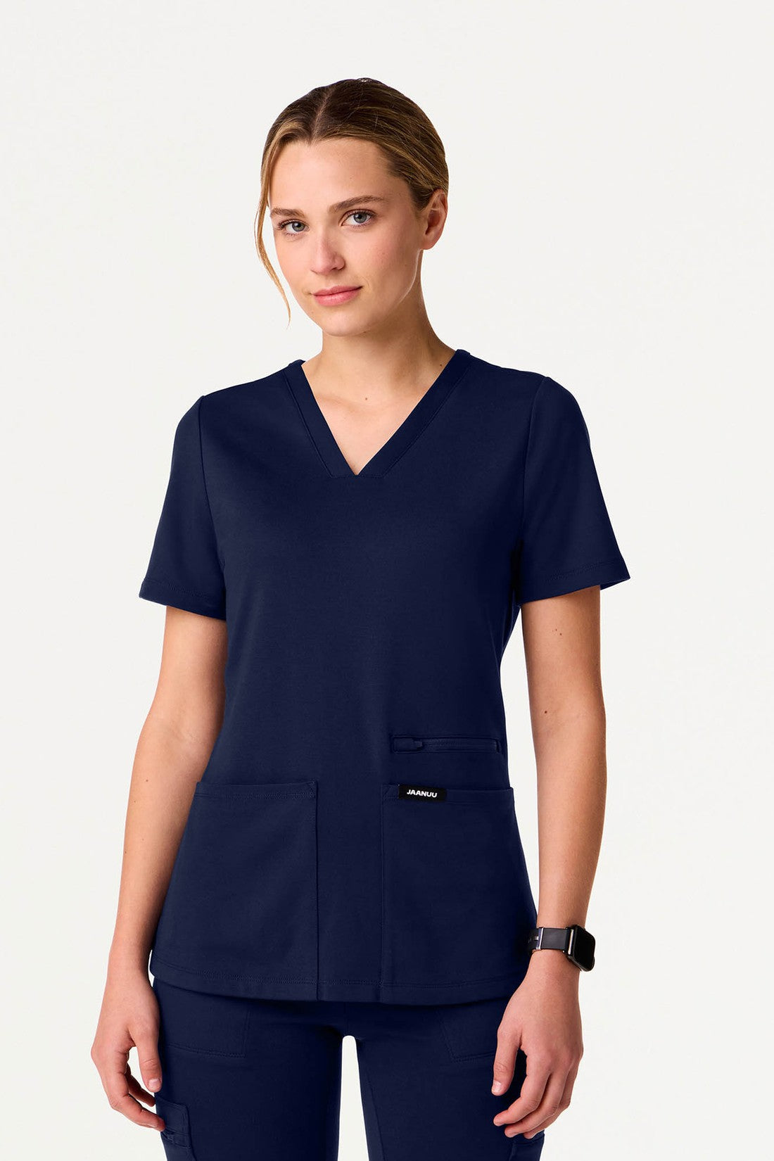TOP MUJER JAANUU CORE ULTRA SOFT W30014 - AZUL NAVY