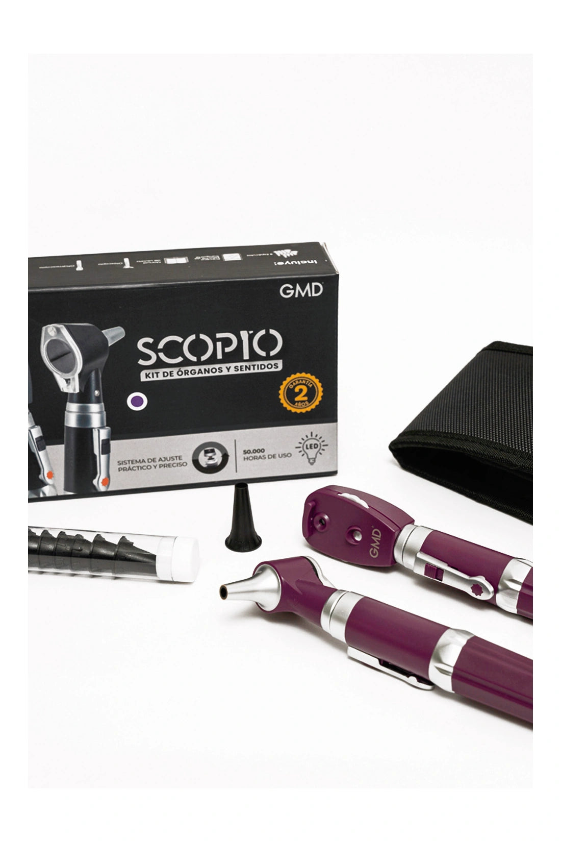 KIT DE ORGANOS GMD OTOSCO+OFTALMOS PURPU