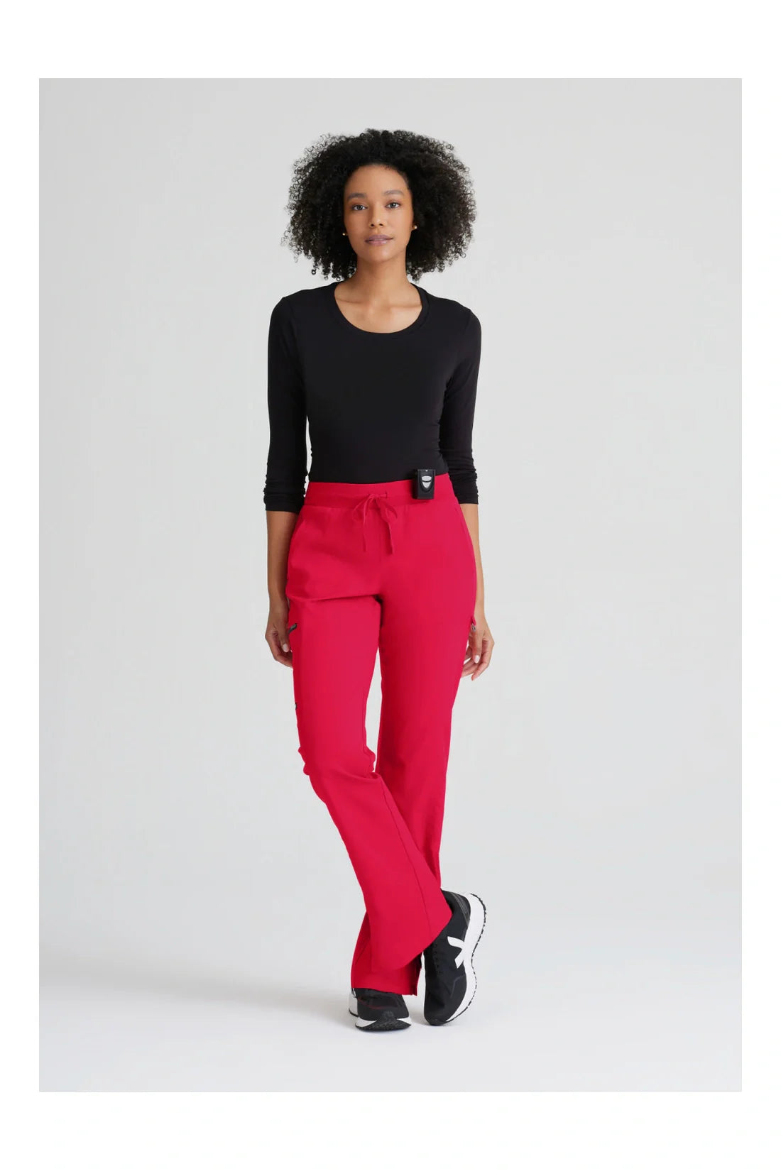 PANTALON MUJER GREYS ANATOMY SPANDEX STRETCH GRSP500 - ROJO