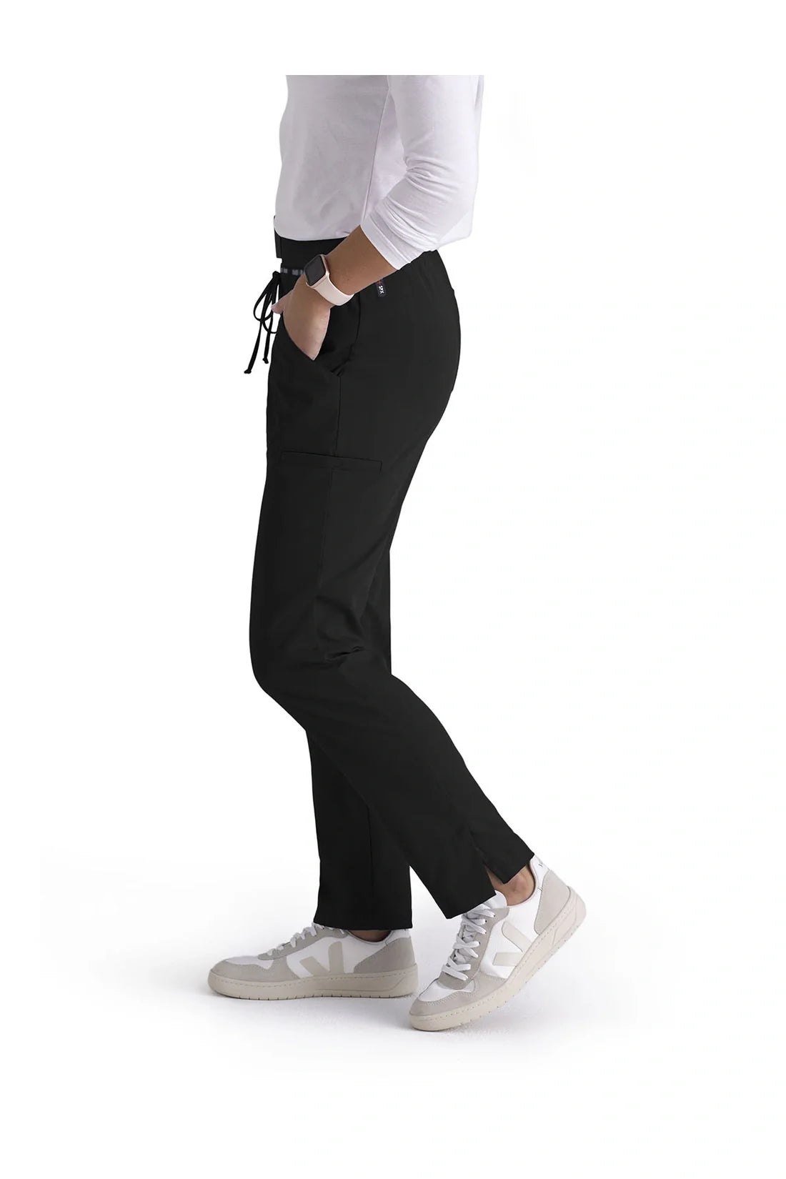 PANTALON MUJER GREYS ANATOMY SPANDEX STRETCH GRSP526 - NEGRO