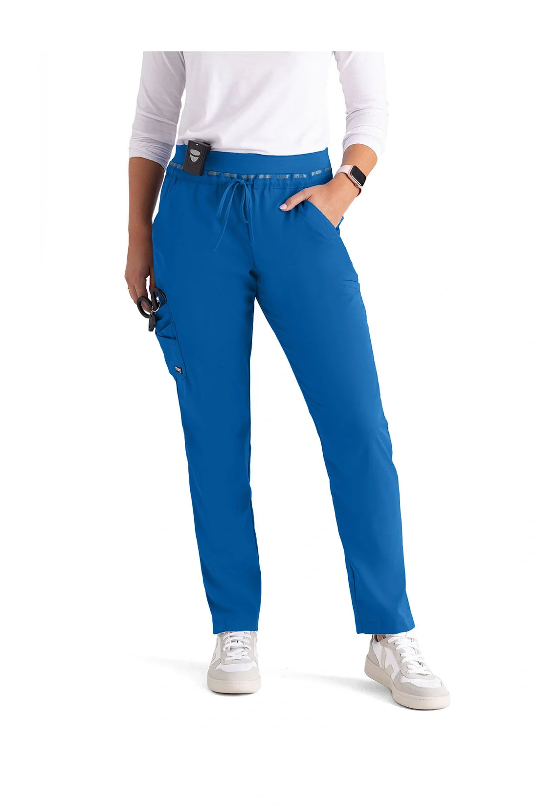 PANTALON MUJER GREYS ANATOMY SPANDEX STRETCH GRSP526 - AZUL REAL
